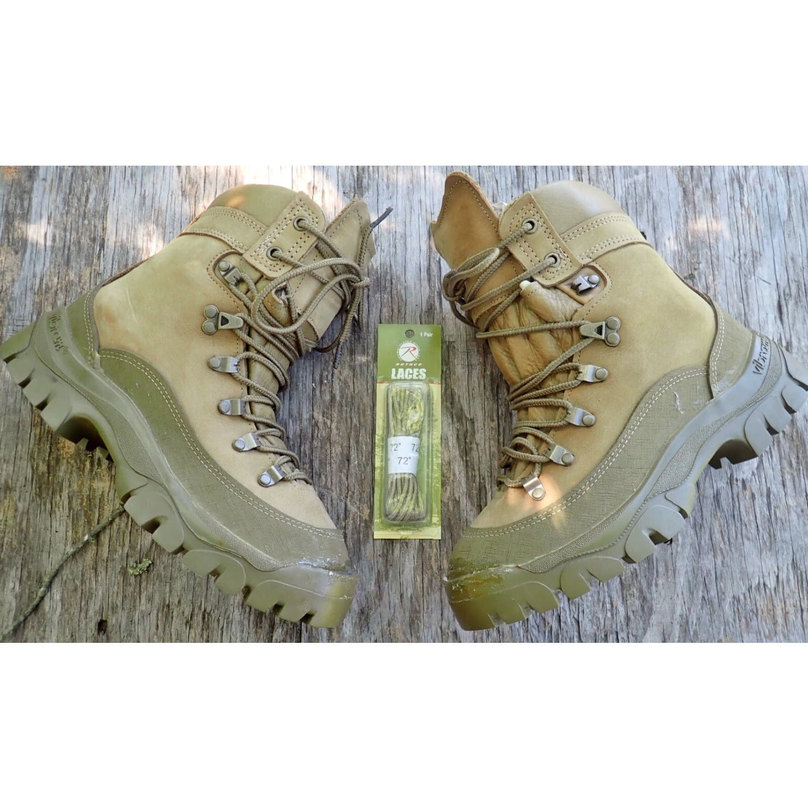 Vintage Belleville 950 Gore-Tex Hiking Boots Mens 5.5 Wide (Womens 7) Combat Military Size US 6 / IT 36 - 2 Thumbnail