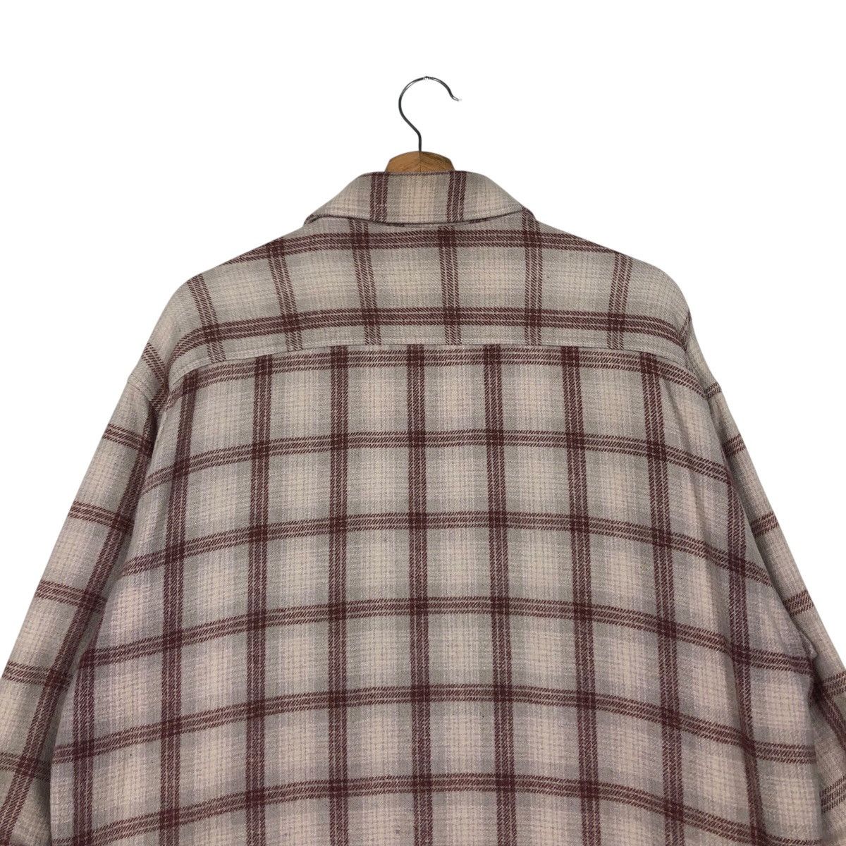 Flannel × Japanese Brand × Vintage Vintage Flannel Shirt Jacket Ralph Eton Tartan Design Check Size US M / EU 48-50 / 2 - 10 Thumbnail