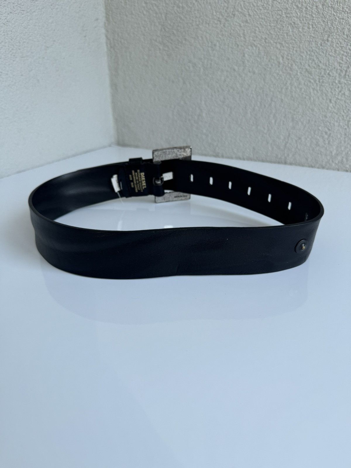 Diesel Diesel Belt Leather Black Women’s Size ONE SIZE - 10 Thumbnail