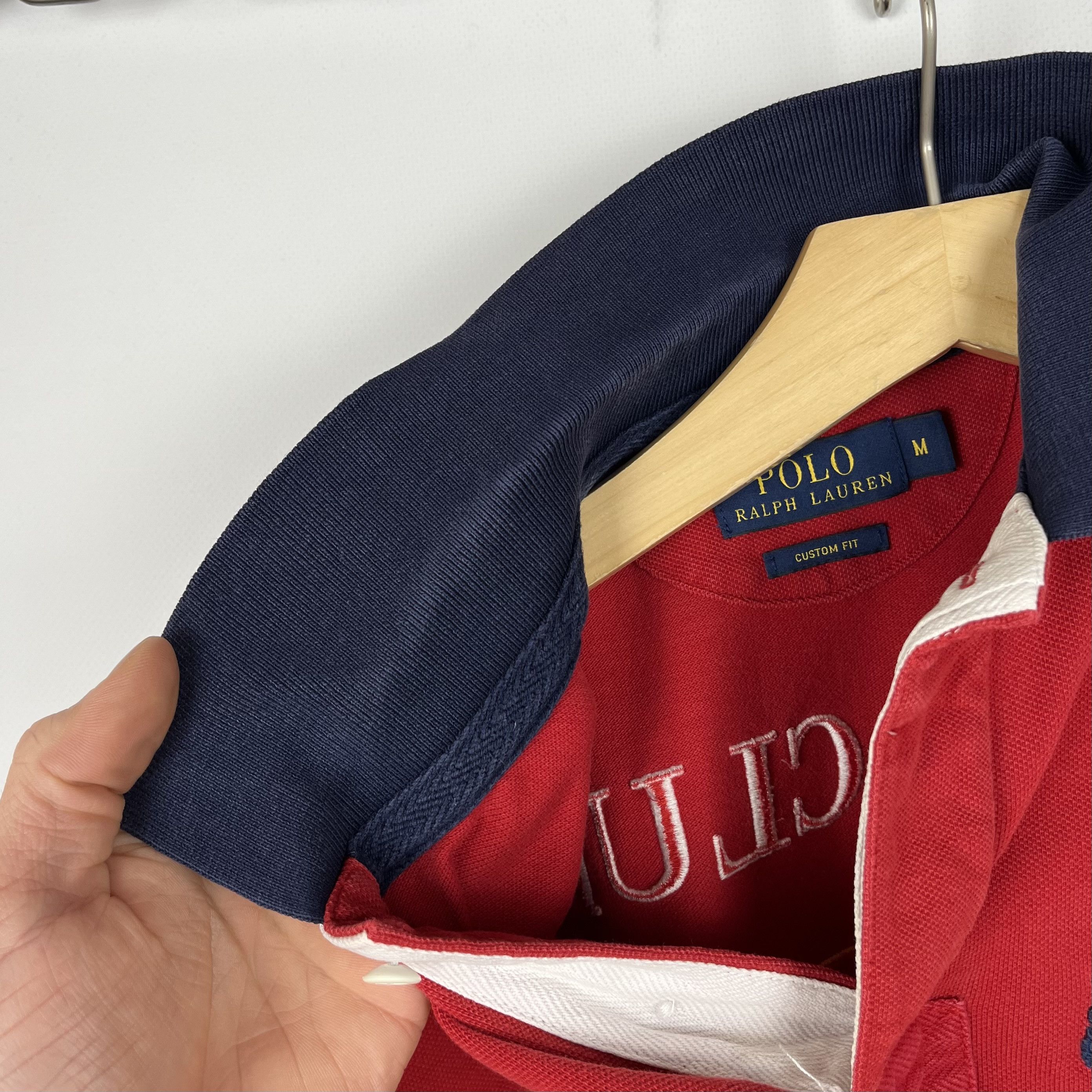 Polo Ralph Lauren Vintage Polo Ralph Lauren Big Logo Polo Shirt 90’s Size US M / EU 48-50 / 2 - 15 Thumbnail