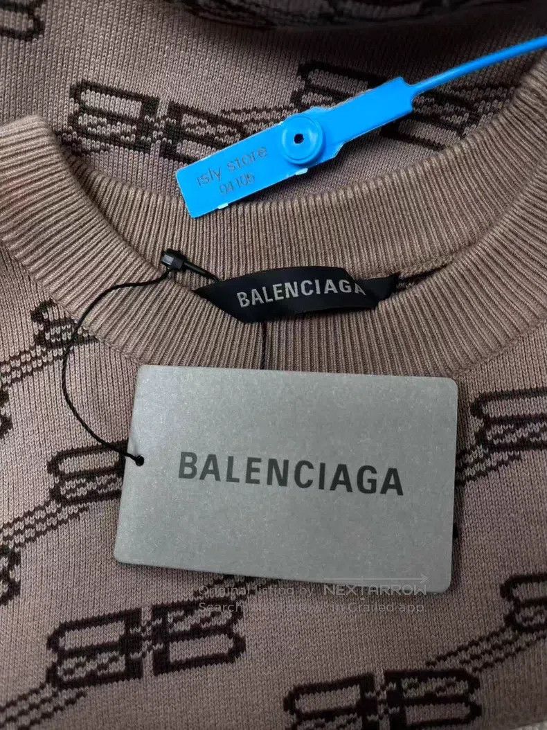 Balenciaga Balenciaga Full Print Logo Embroidered Loose Fit Casual Lo Size US L / EU 52-54 / 3 - 5 Thumbnail