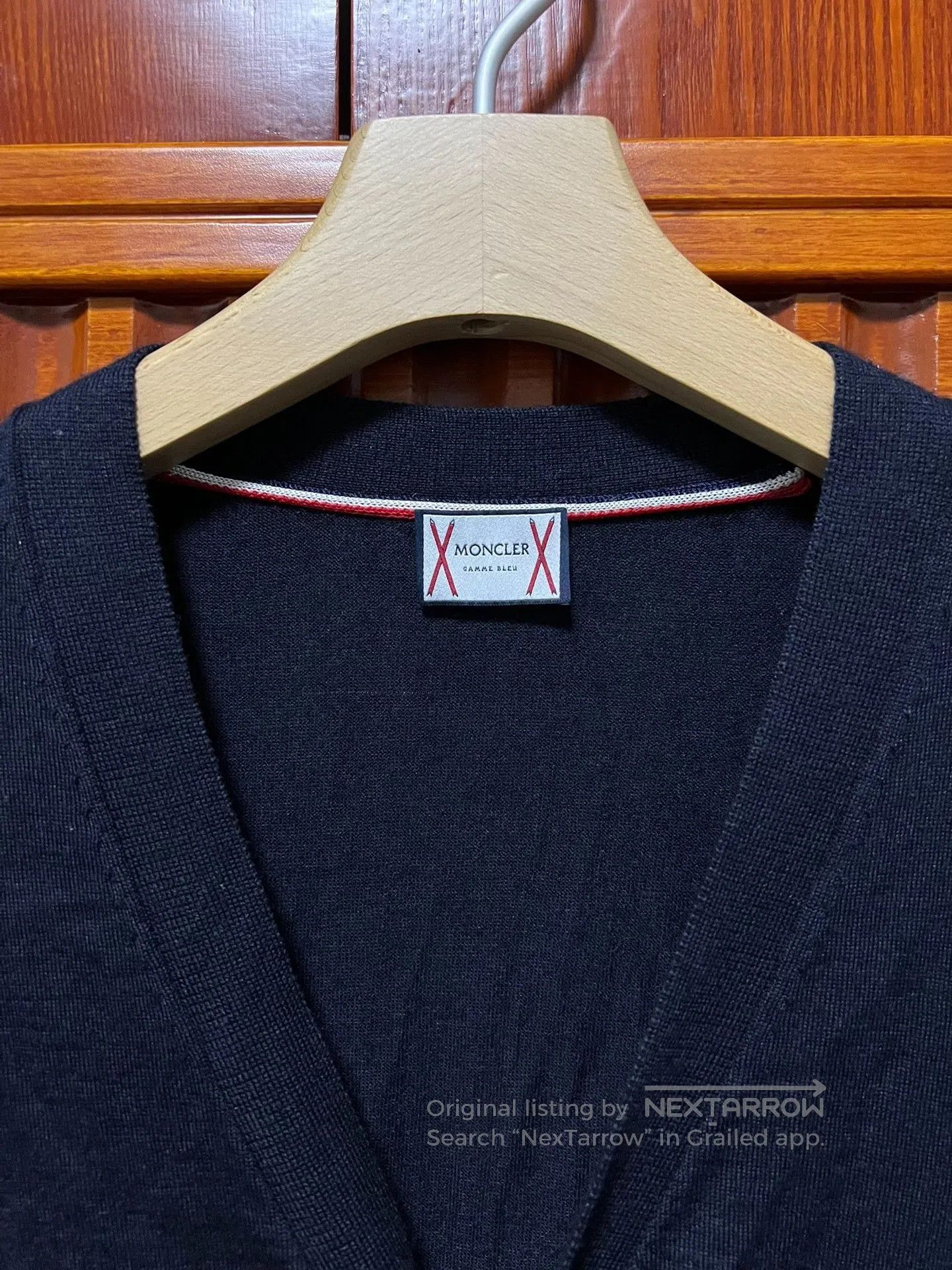 Moncler Gamme Bleu Thom Browne x Moncler Men's Cashmere Cardigan. Size US XL / EU 56 / 4 - 3 Thumbnail