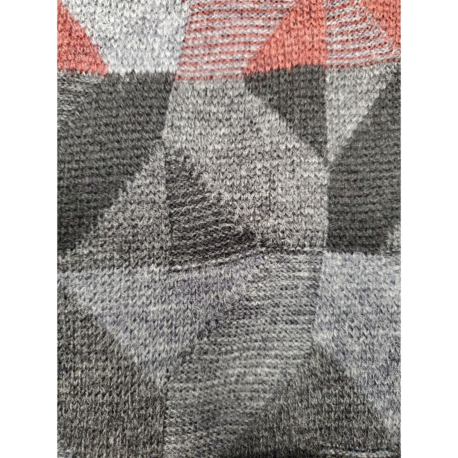 Other Vintage Men's Crazy Horse XXL Geometric Pullover Sweater Size US XXL / EU 58 / 5 - 6 Thumbnail