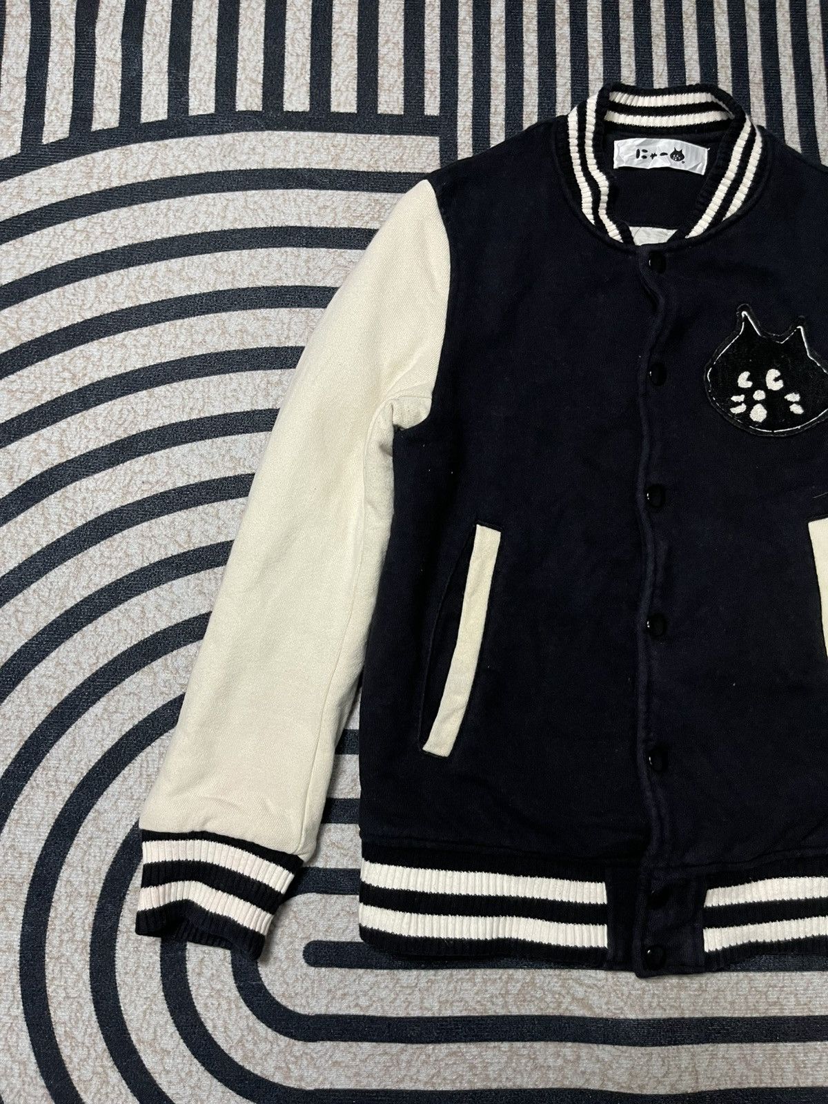 Ne-Net 2000s ISSEY MIYAKE NE-NET VARSITY JACKET RARE Size US XS / EU 42 / 0 - 3 Thumbnail