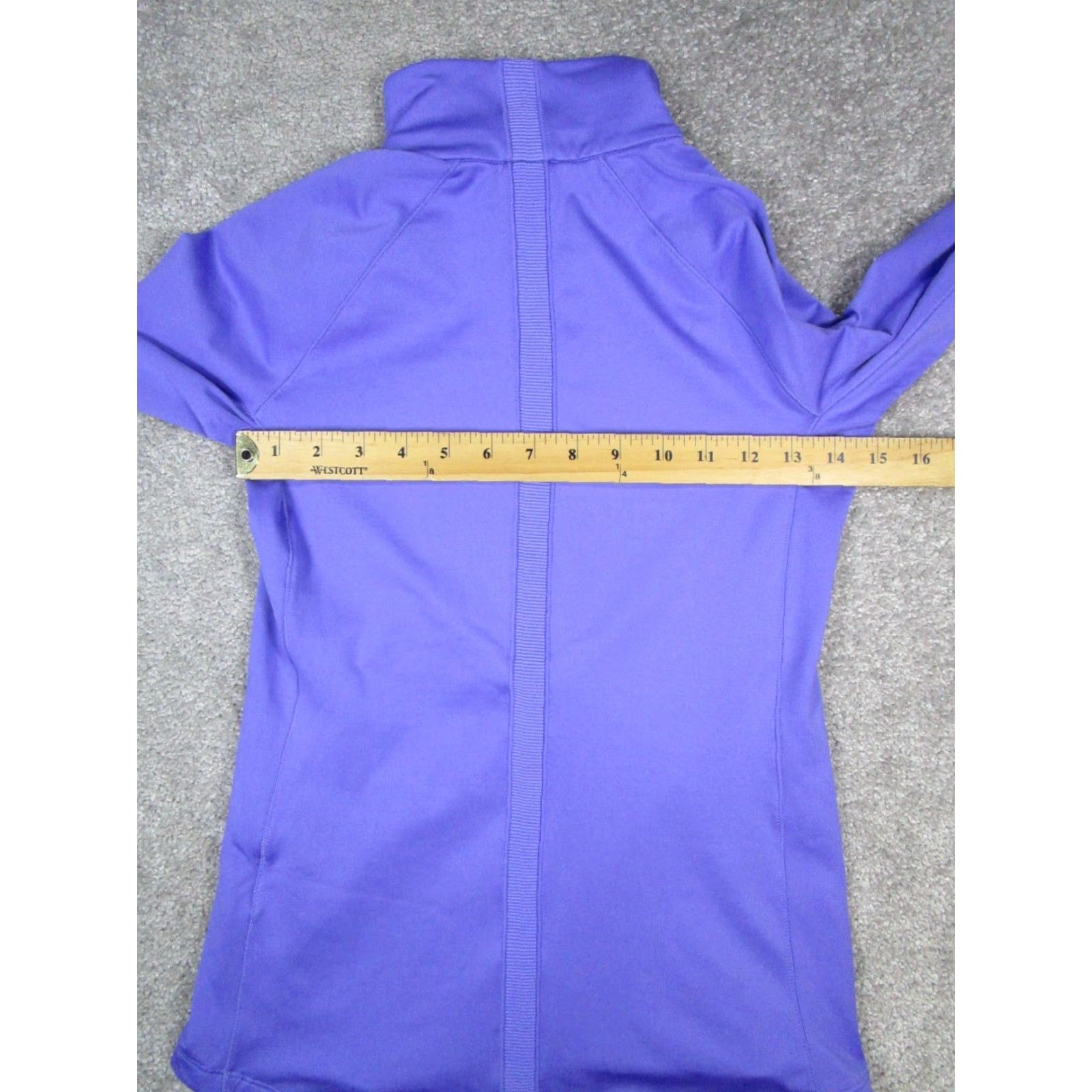 Under Armour Under Armour Sweater Xs Purple Cold Gear Running Half Zip Womens Size XS / US 0-2 / IT 36-38 - 4 Thumbnail
