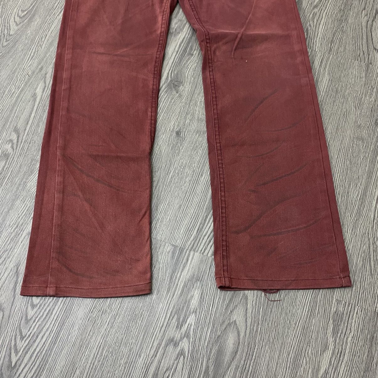 In The Attic 🔥In The Attic Denim Red Pant🔥 Size US 33 - 3 Thumbnail