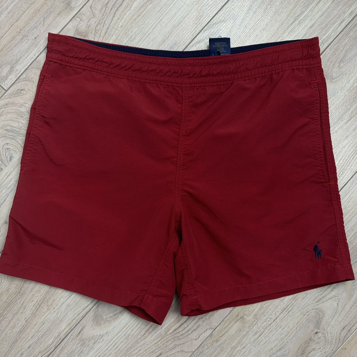 Polo Ralph Lauren Vintage Essential Polo Ralph Lauren Nylon Red Shorts Size US 32 / EU 48 - 2 Thumbnail