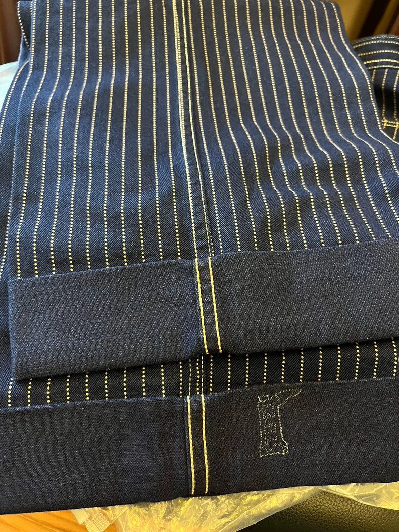 Freewheelers Freewheelers Nissan vintage dyed high-waisted straight-pie Size US 36 / EU 52 - 6 Thumbnail
