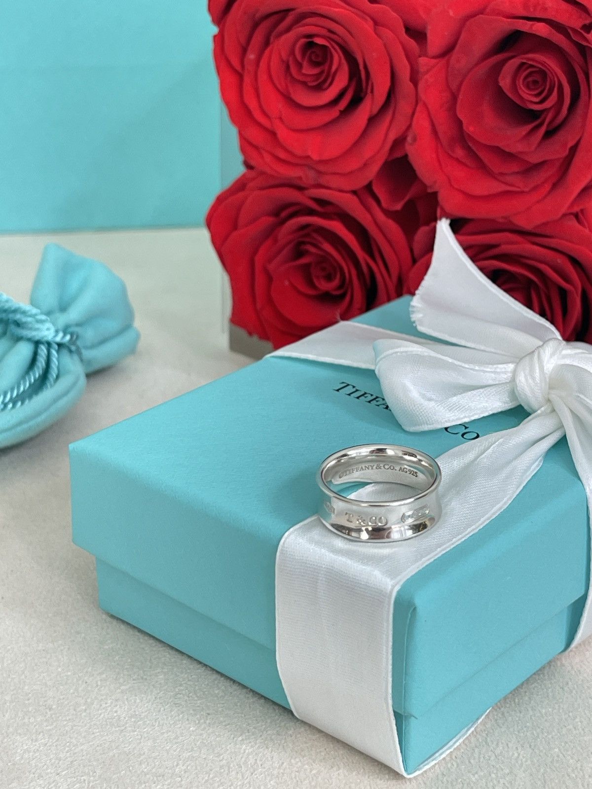 Tiffany & Co. 1837 Ring in Sterling Silver size 5.5 NEW $450