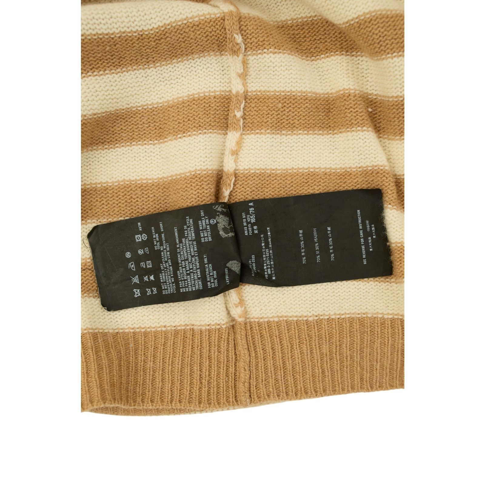 Prada F/W 2010 Striped Wool Sweater Size XS / US 0-2 / IT 36-38 - 6 Thumbnail
