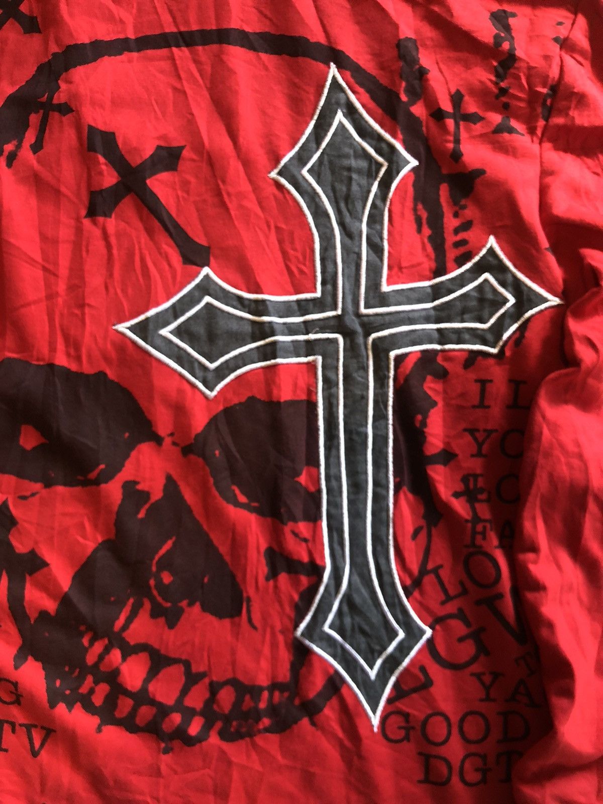 If Six Was Nine × Japanese Brand × Le Grande Bleu (L.G.B.) JAPANESE SKIN AVNSTV NSBRSO PUNK SKUL DESIGN LGBSTYLE HOODIE Size US M / EU 48-50 / 2 - 5 Thumbnail
