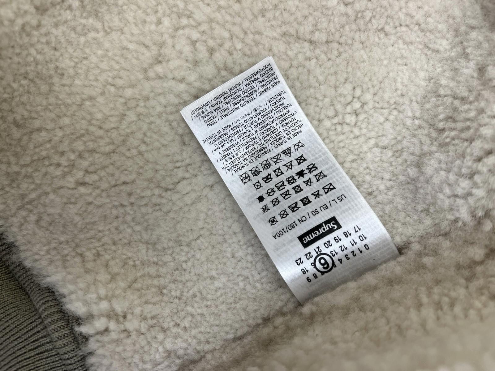 Supreme Supreme MM6 Maison Margiela Hooded Shearling Bomber Jacket L Size US L / EU 52-54 / 3 - 6 Thumbnail