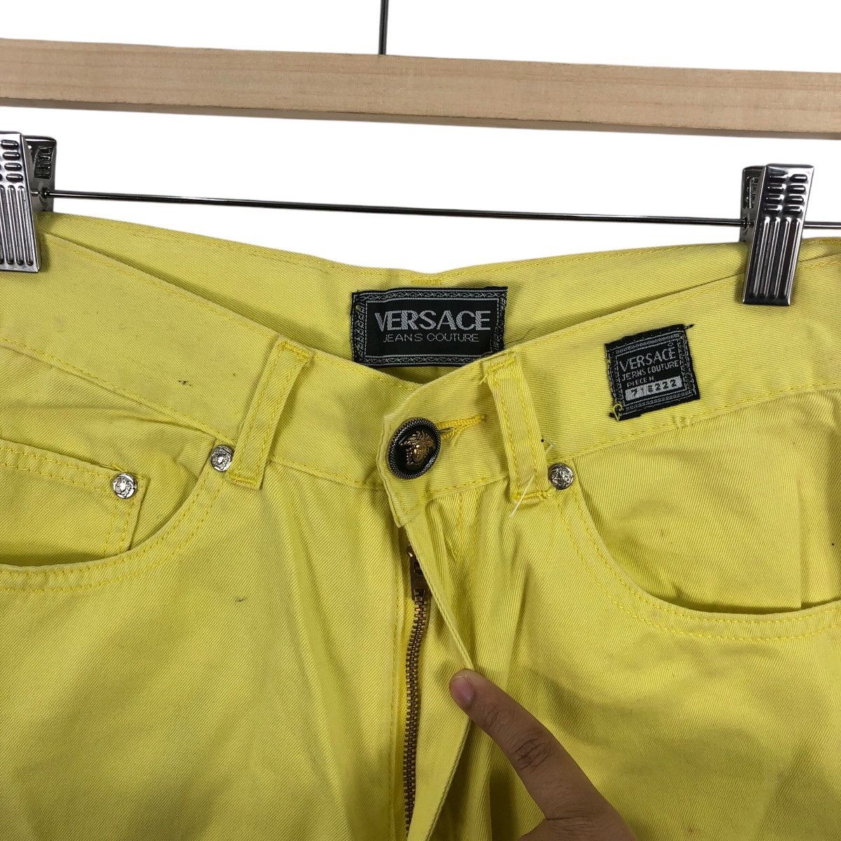 Versace Jeans Couture Deadstock W Tag VERSACE JEANS COUTURE Denim Women Jeans Size 26" / US 2 / IT 38 - 4 Thumbnail
