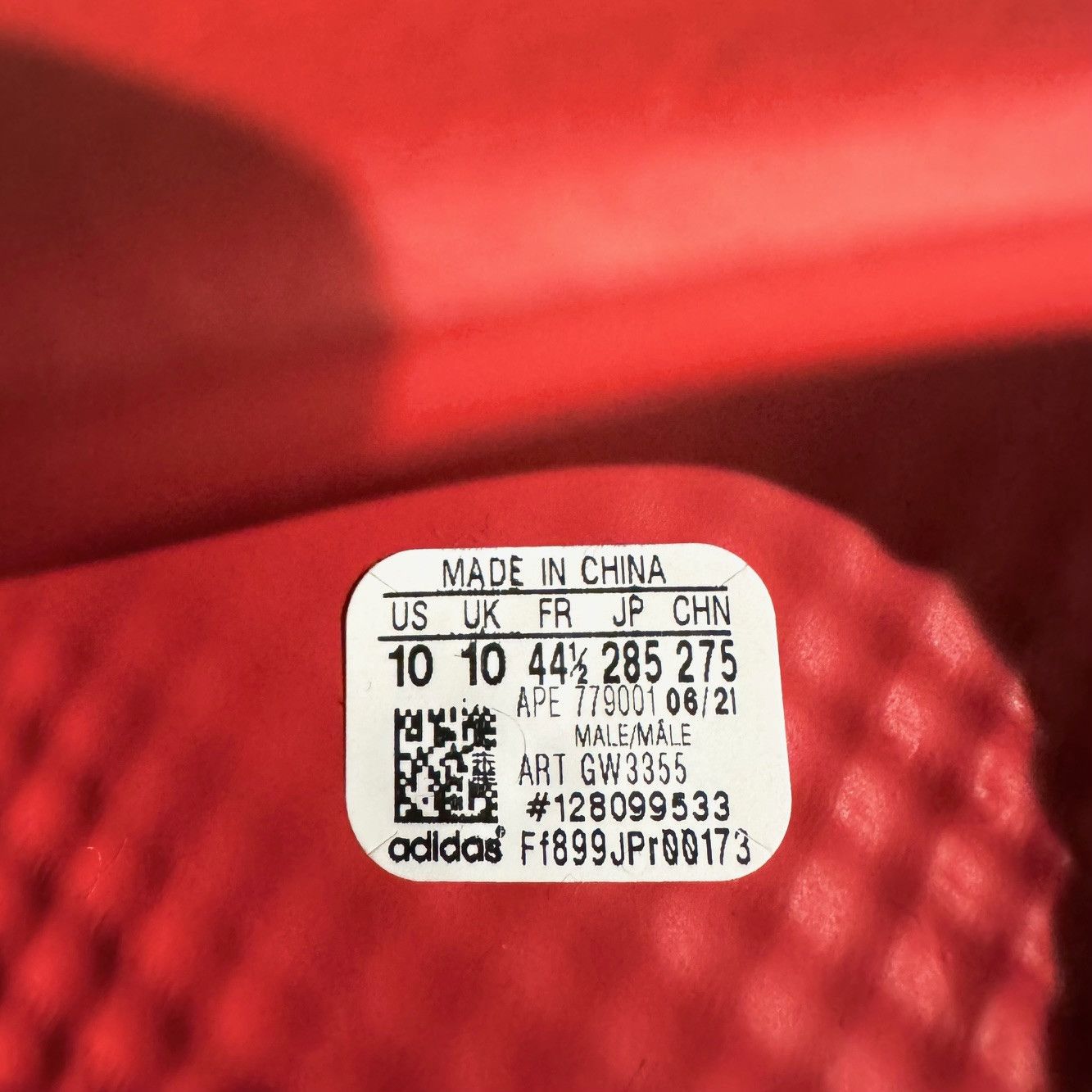 Adidas × Kanye West Adidas Yeezy Foam Vermillion Runner Sneakers Size US 10 / EU 43 - 9 Thumbnail