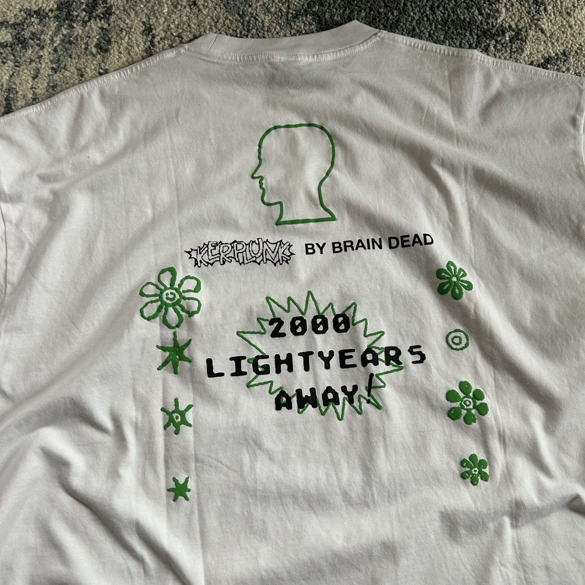 Brain Dead 1991 GREEN DAY Kerplunk! 2000 Light Years Away T-SHiRT Size US XL / EU 56 / 4 - 4 Thumbnail