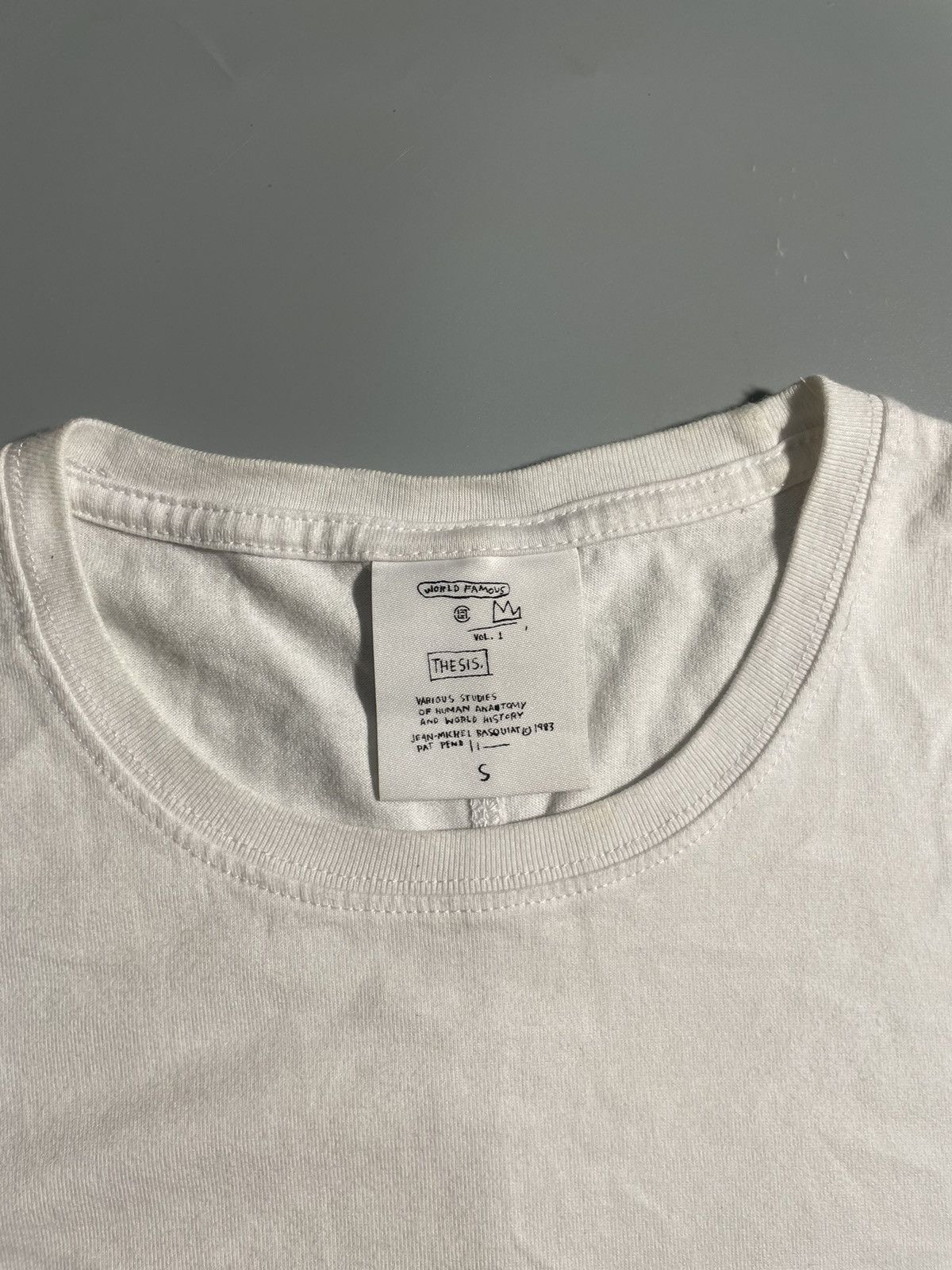 CLOT × Jean-Michel Basquiat Clot x Jean Michel Basquiat “Nobody” Shirt Size US S / EU 44-46 / 1 - 2 Thumbnail