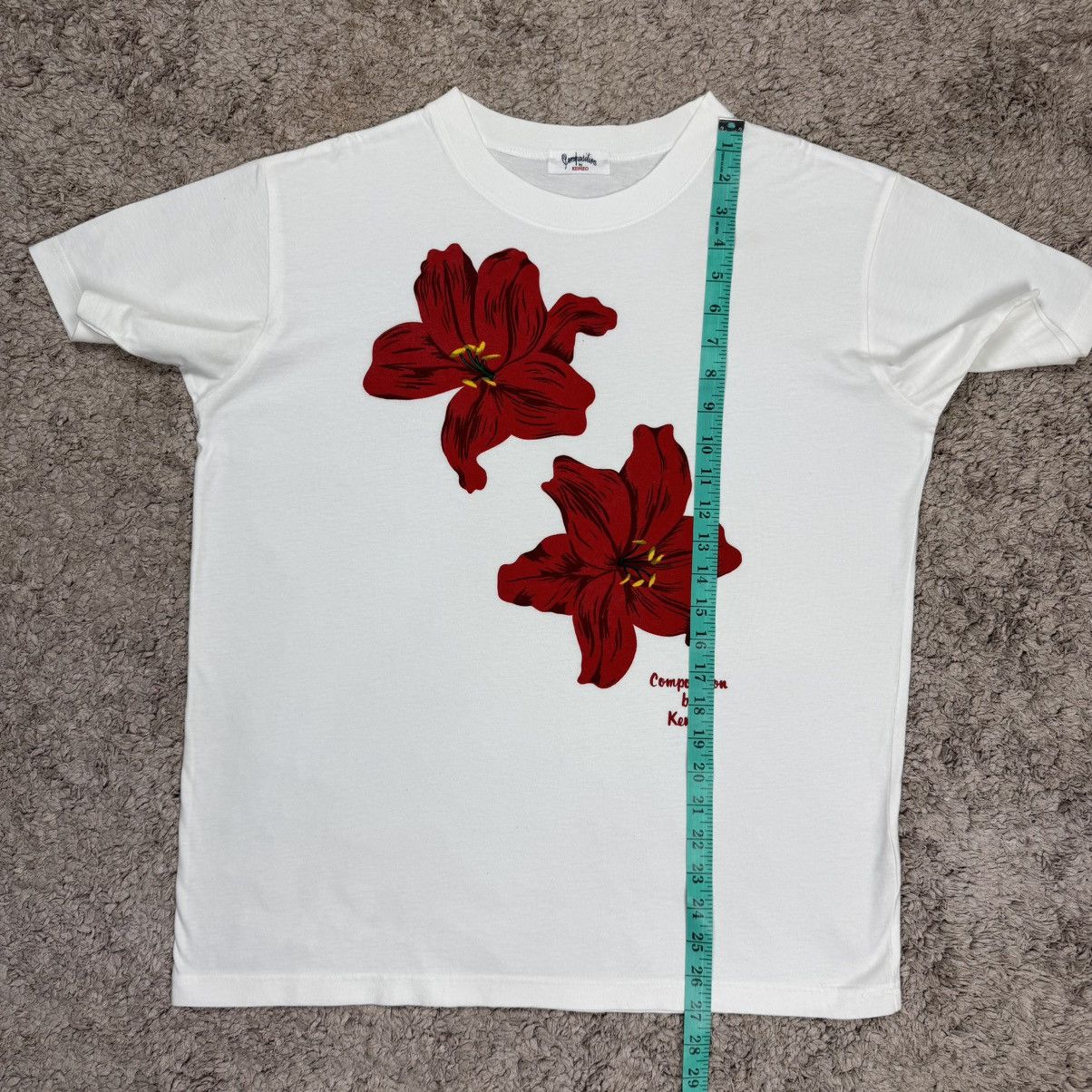 Composition by Kenzo Composition By Kenzo Flowers Art T-shirt Size US M / EU 48-50 / 2 - 13 Thumbnail
