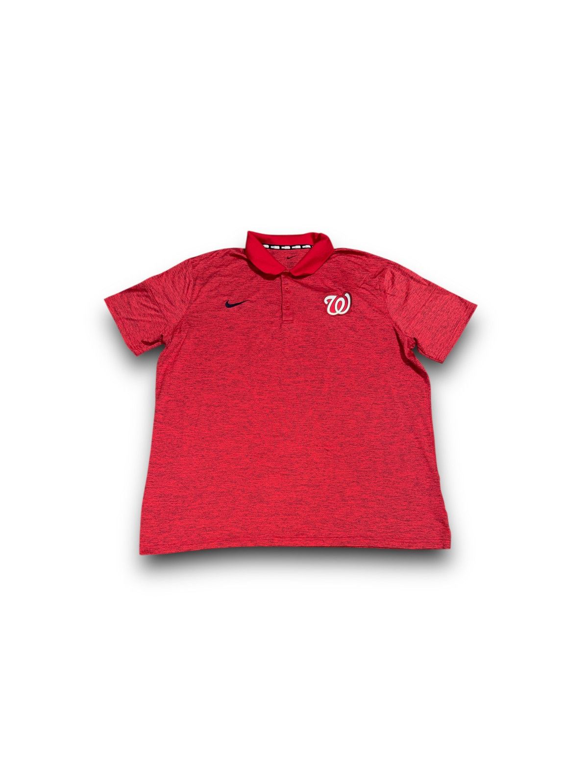 Nike Washington Nationals MLB Nike dri-fit polo shirt mens 2XL Size US XXL / EU 58 / 5 - 1 Thumbnail