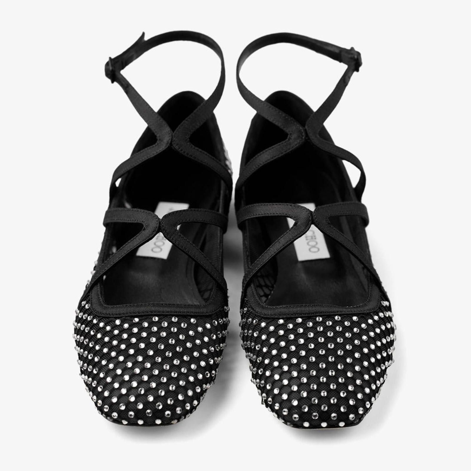 Jimmy Choo Jimmy Choo Astoria Satin Crystal Flats size 40 Size ONE SIZE - 3 Thumbnail