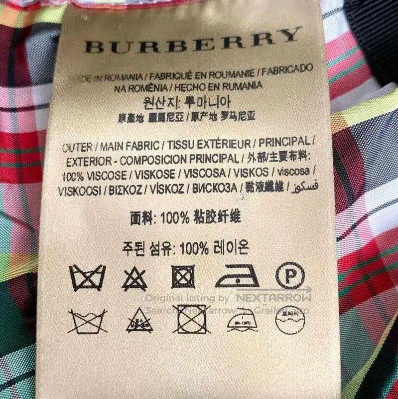 Burberry Burberry Color-Blocked Women's Trench Coat. Size M / US 6-8 / IT 42-44 - 8 Thumbnail