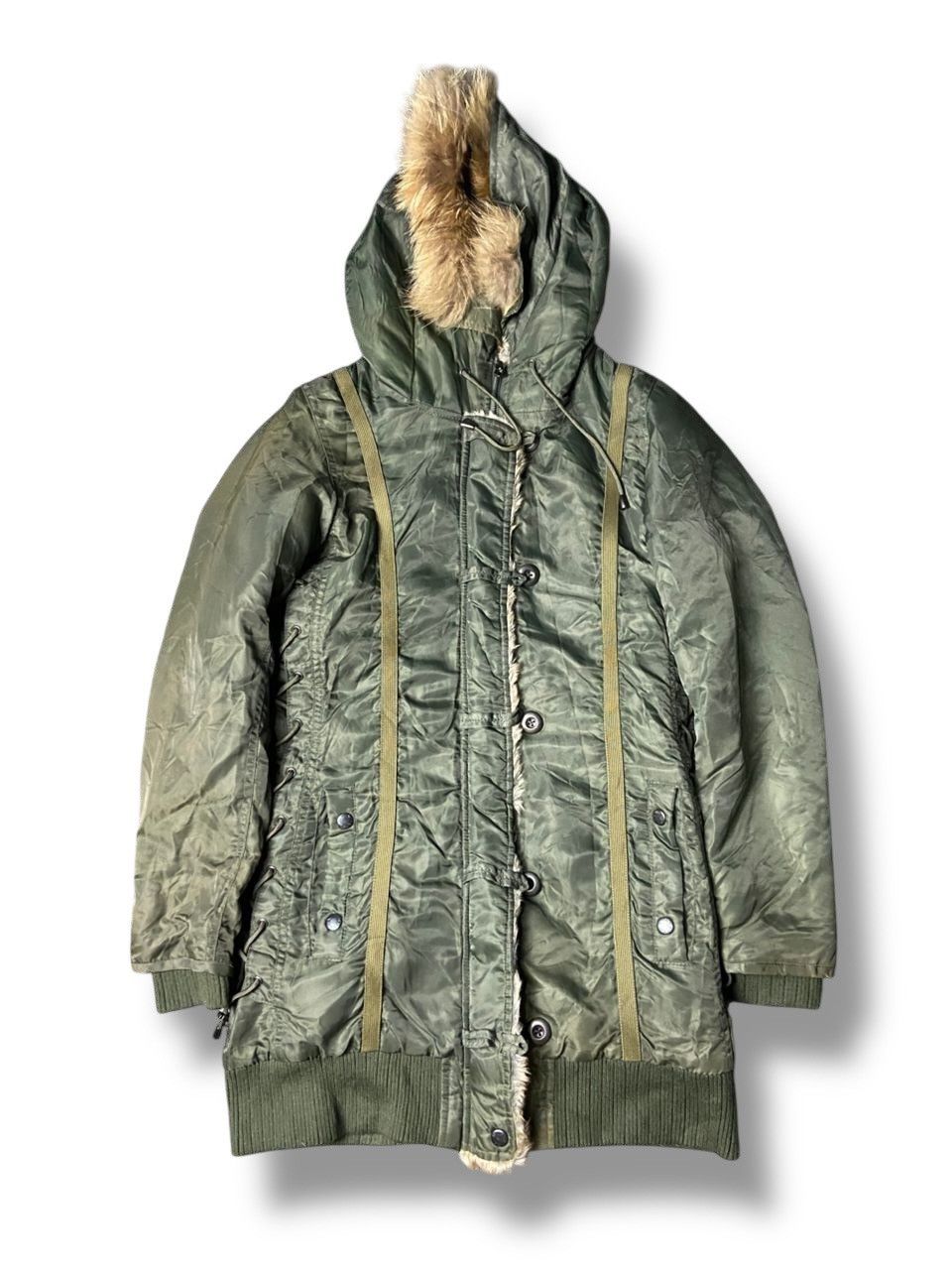 Avirex Avirex MFG Military Parka Jacket with Fur Hooded (167) Size US S / EU 44-46 / 1 - 1 Thumbnail