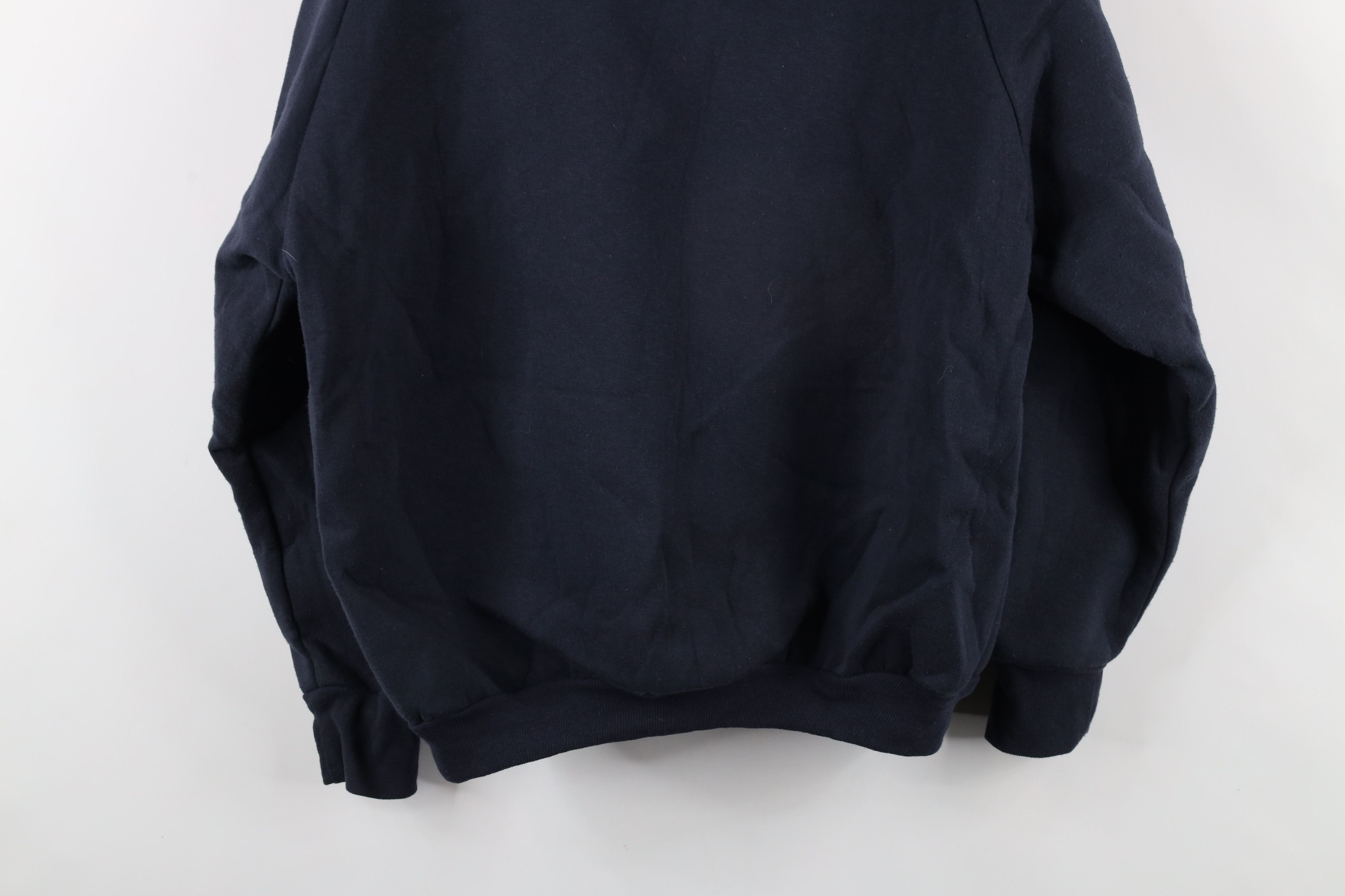 Vintage Vintage 90s Streetwear Flocked Fleece Full Zip Hoodie USA Size US S / EU 44-46 / 1 - 12 Thumbnail