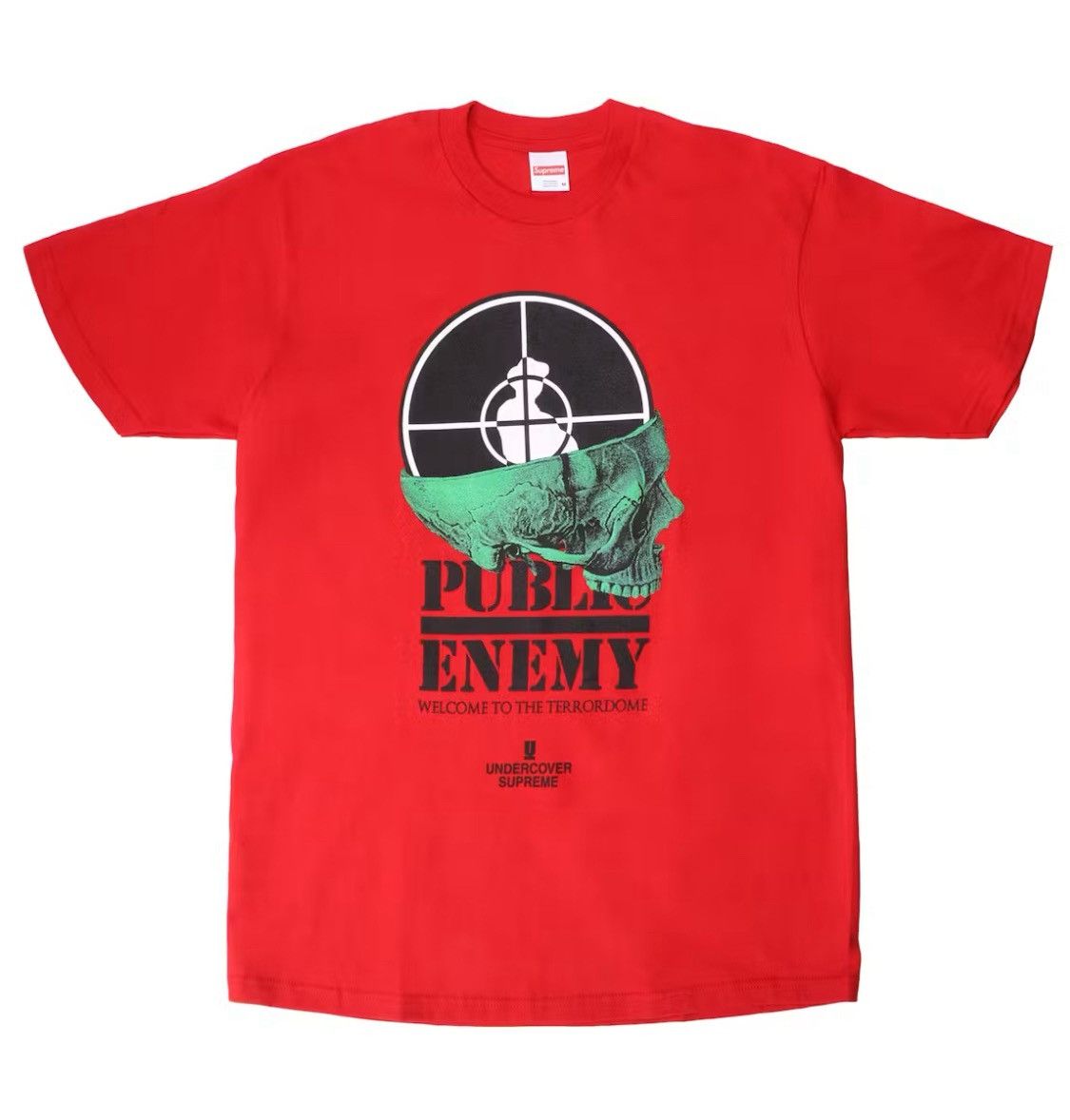 Supreme Supreme x Undercover Public Enemy tee red Size US L / EU 52-54 / 3 - 1 Thumbnail