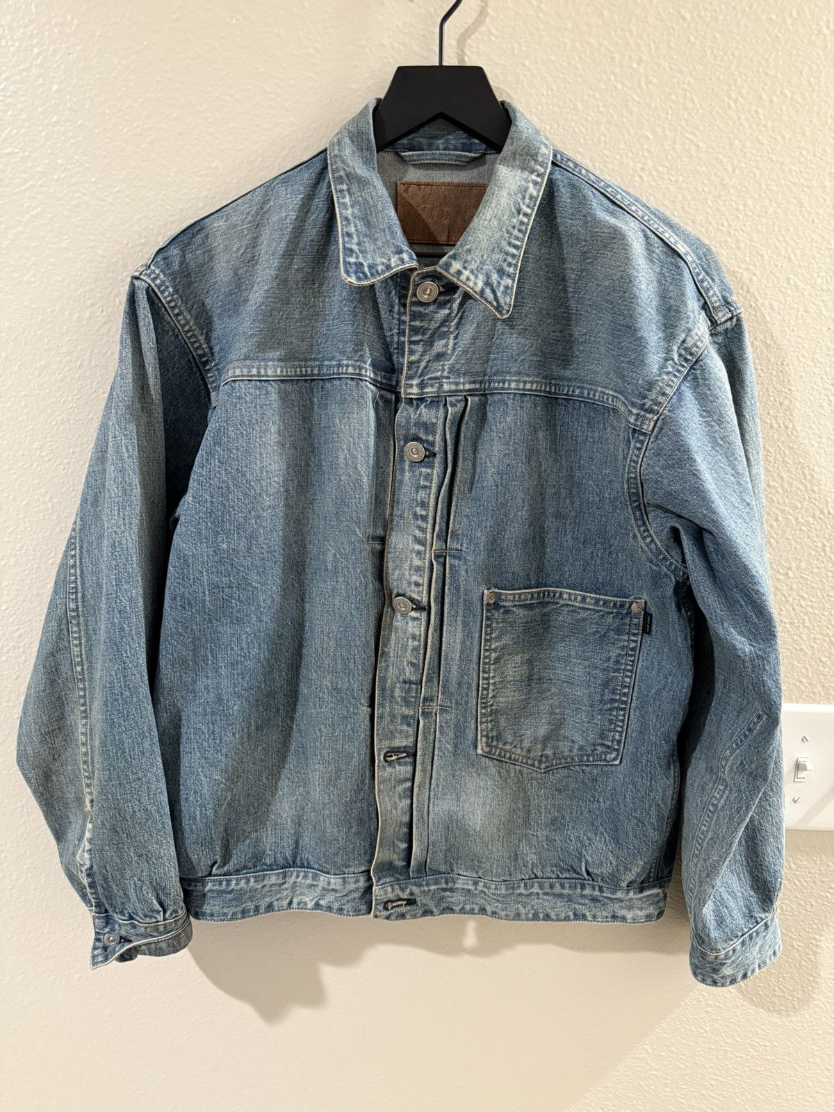 Old Joe Old Joe Reveted one pocket denim jacket Size US M / EU 48-50 / 2 - 1 Thumbnail