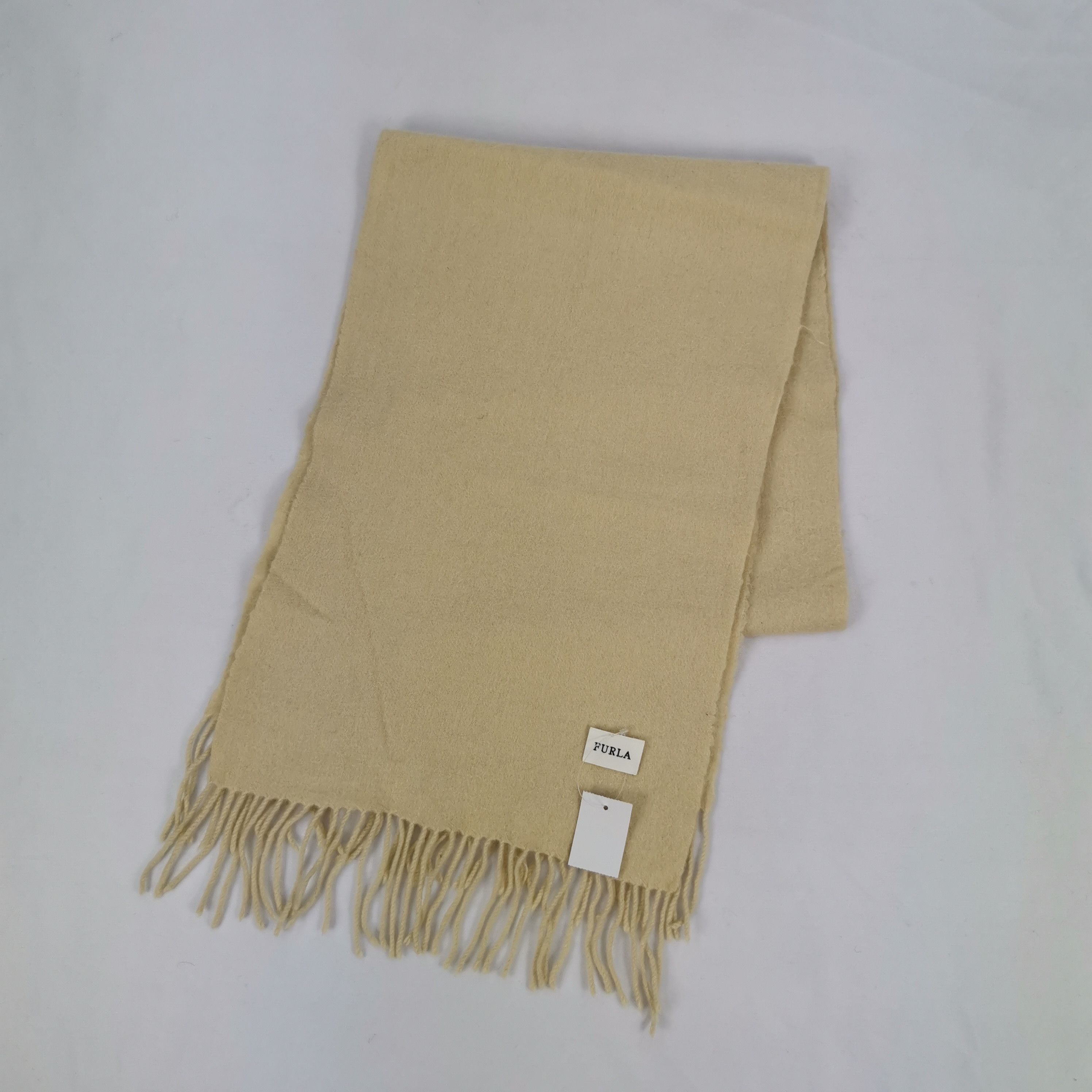 Furla Vintage FURLA Scarf Muffler Wool Cashmere Scarves Size ONE SIZE - 2 Thumbnail