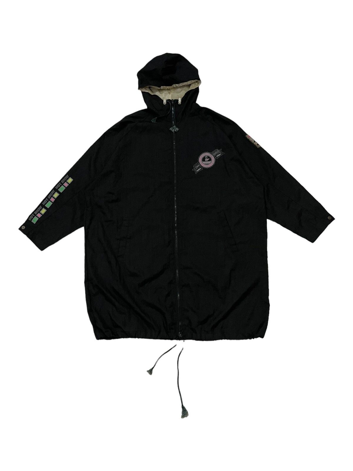 Japanese Brand Rare🔥Y2k Japan Orange Gal Baggy Ski Surf Nylon Jacket Size US XL / EU 56 / 4 - 3 Thumbnail