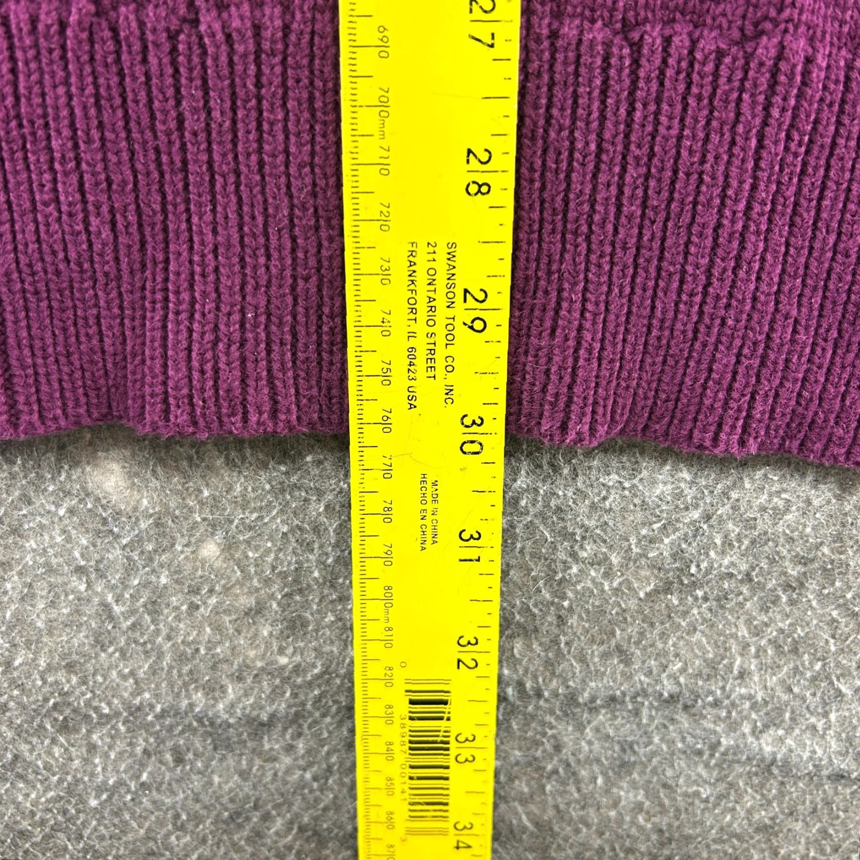 Polo Ralph Lauren Ralph Lauren Sport Sweater Women XL Purple Turtleneck Cable Knit Long Sleeve Pullover 90s Classic 80s Casual Workwear Knit Cotton Acrylic Knitwear Size XL / US 12-14 / IT 48-50 - 7 Thumbnail