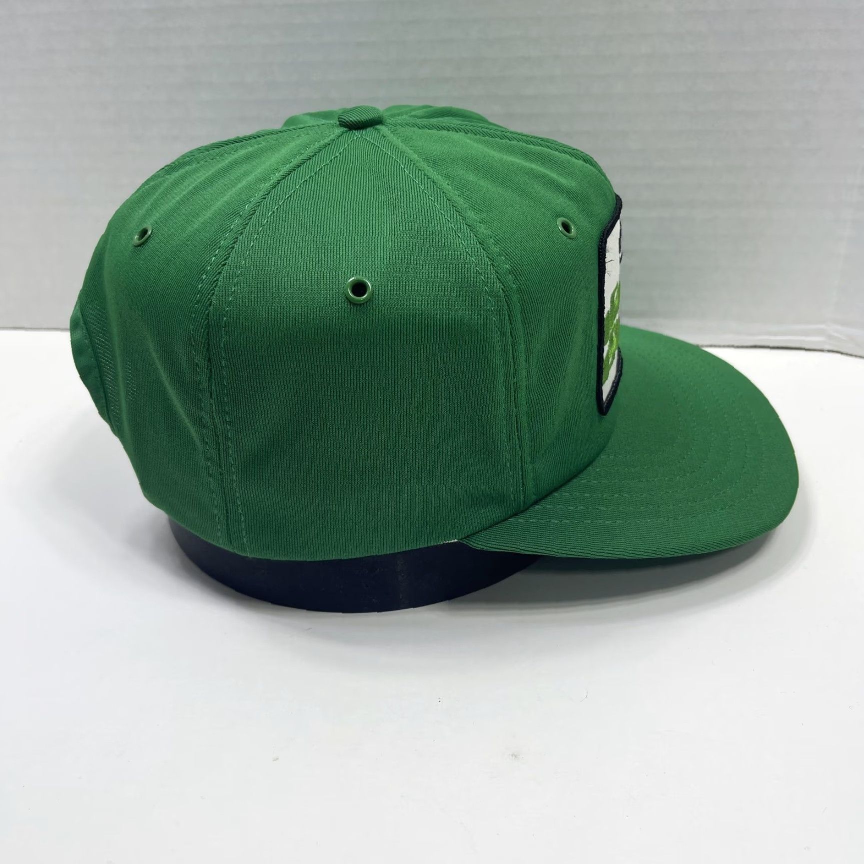 Vintage VINTAGE Gates Green Stripe Hat Cap Snap Back Green Patch Advertising Mens 80s Size ONE SIZE - 5 Thumbnail