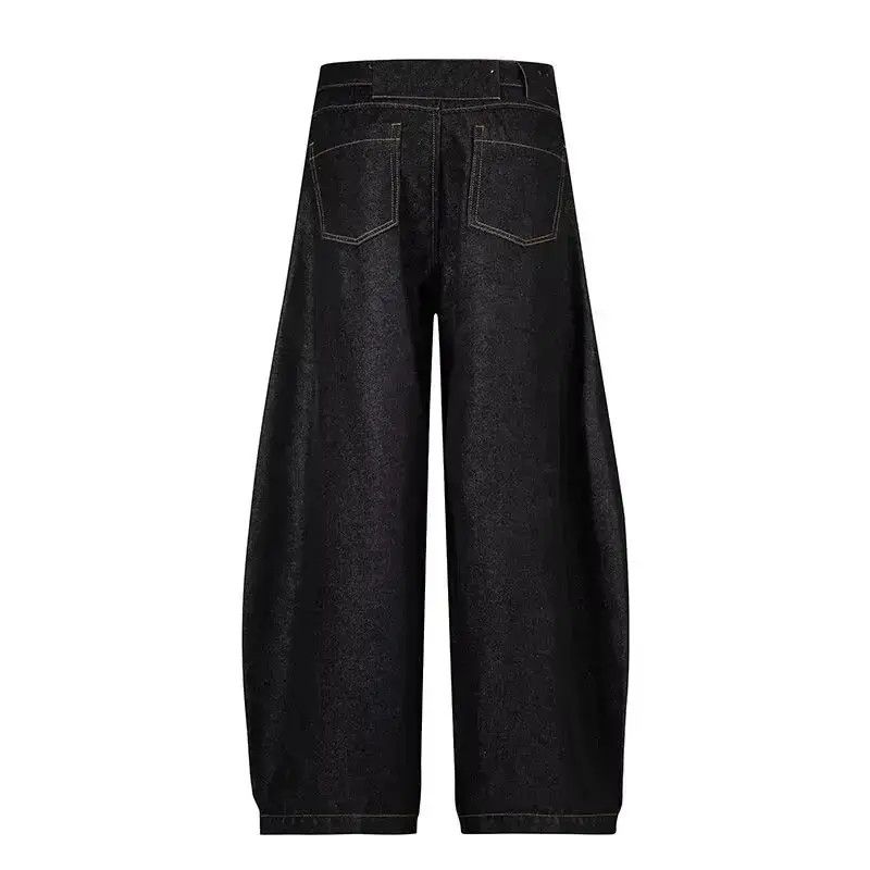 Japanese Brand Retro loose curved knife wide leg jeans Size US 32 / EU 48 - 5 Thumbnail
