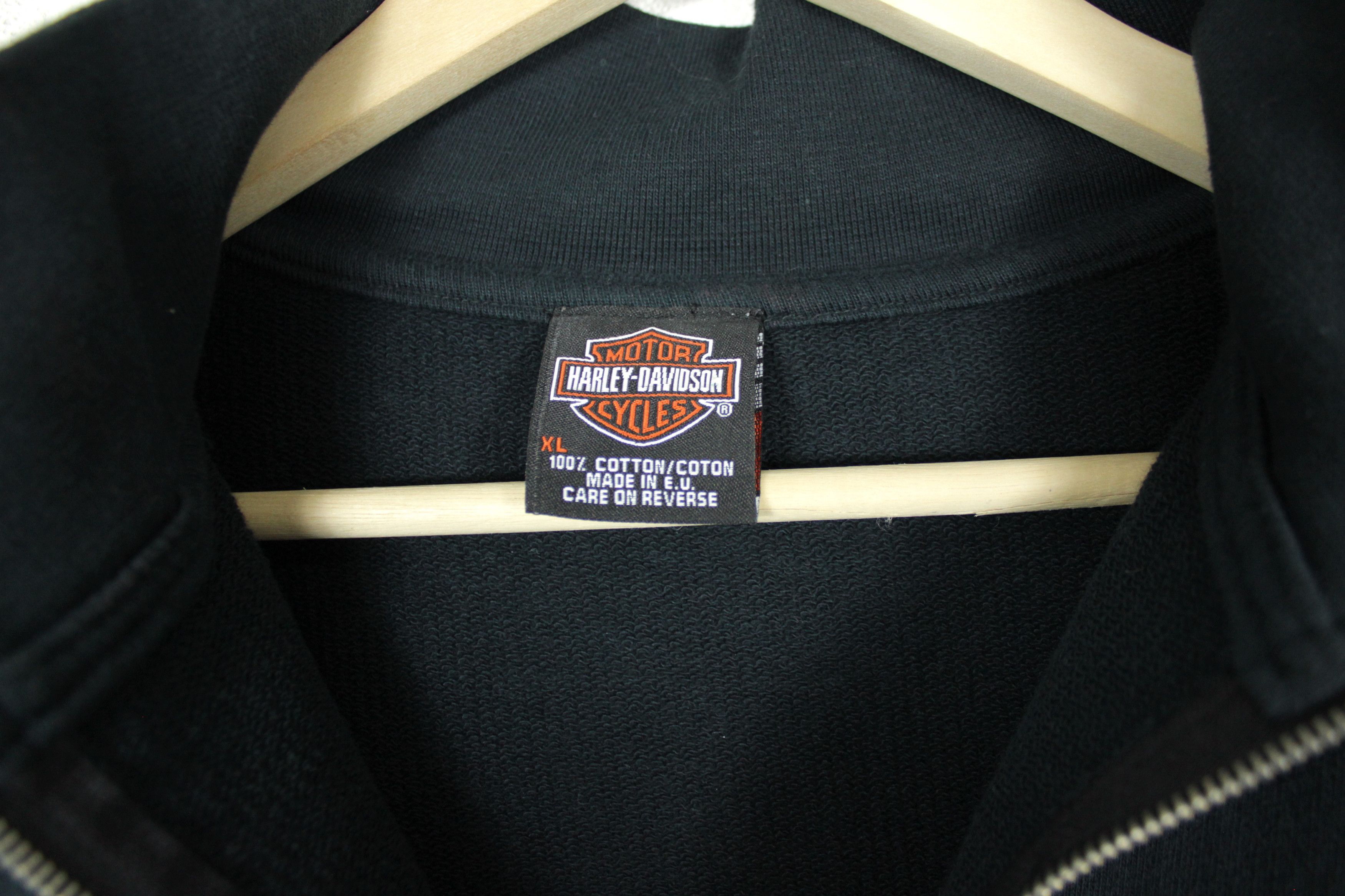 Harley Davidson Vintage Harley Davidson Logo Choppers Track Jacket Sweat Y2K Size US XL / EU 56 / 4 - 4 Thumbnail
