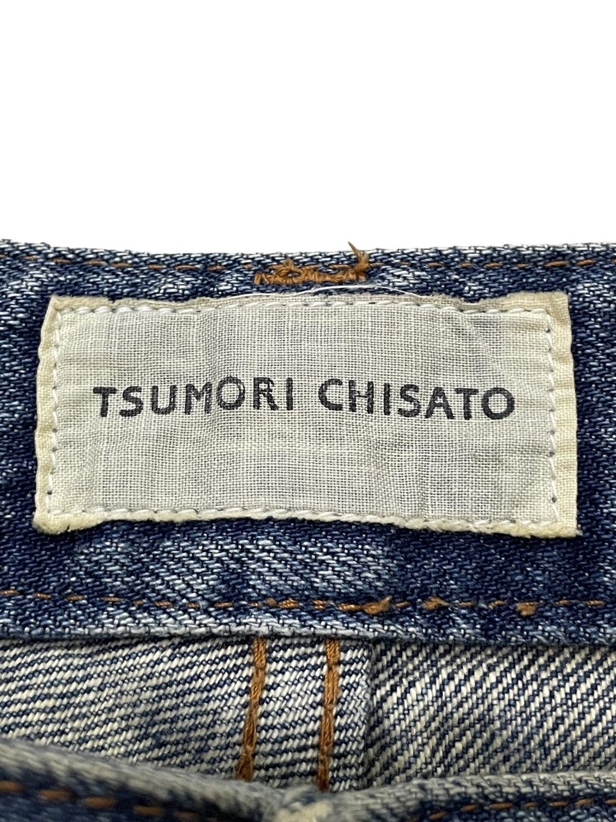Final Home Tsumori Chisato Miyake Baker Carpenter Zip Up Leg Jeans Size US 30 / EU 46 - 16 Thumbnail