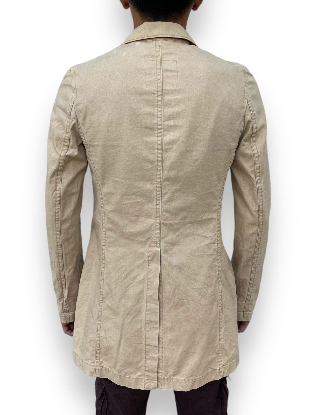 Yohji Yamamoto 🔥Vintage Yohji Yamamoto Y's Cotton Button Jacket Size US S / EU 44-46 / 1 - 3 Thumbnail