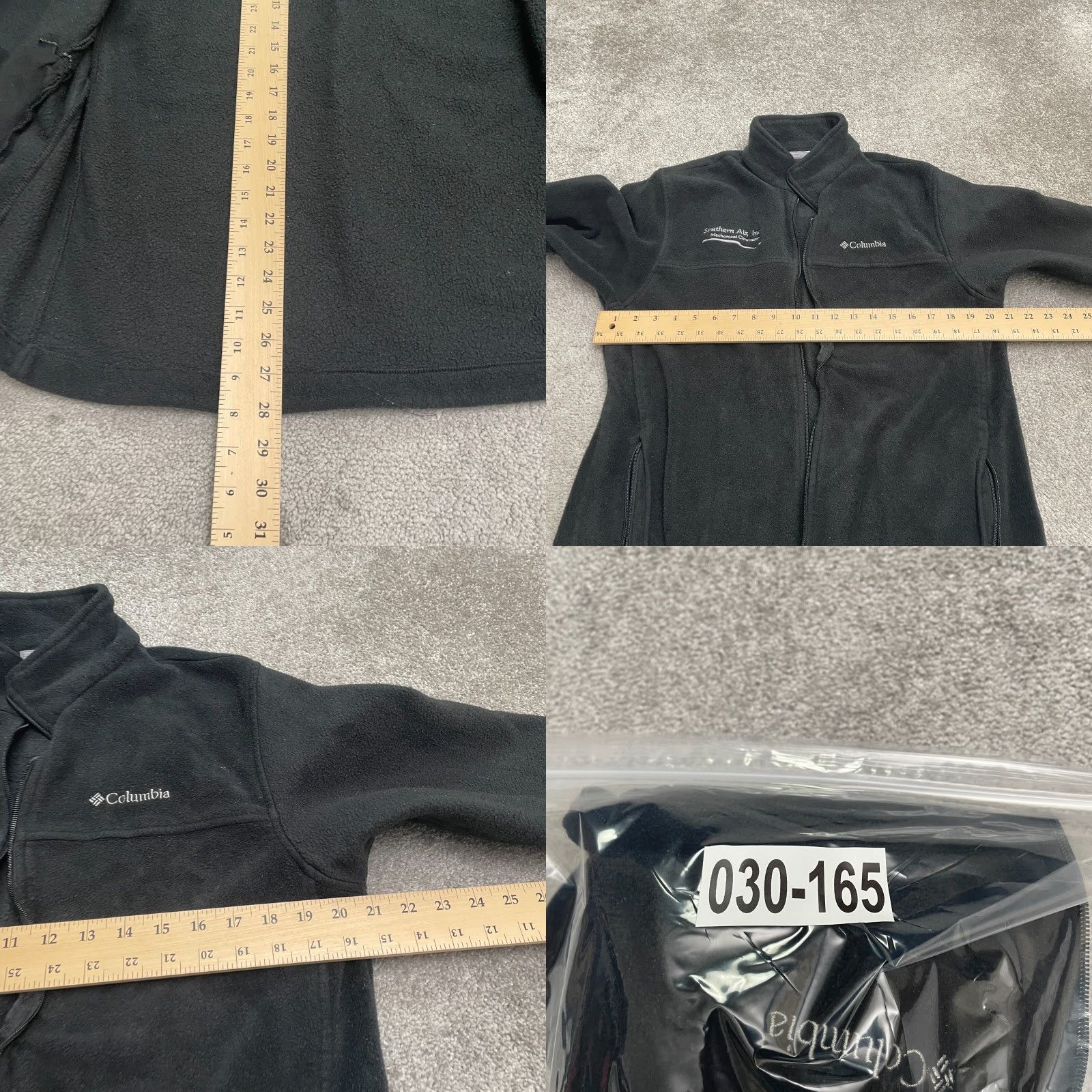 Vintage Columbia Jacket Mens XL Fleece Full Zip Black Pockets Steens Mountain Outdoor Classic Hiking Size US XL / EU 56 / 4 - 9 Thumbnail