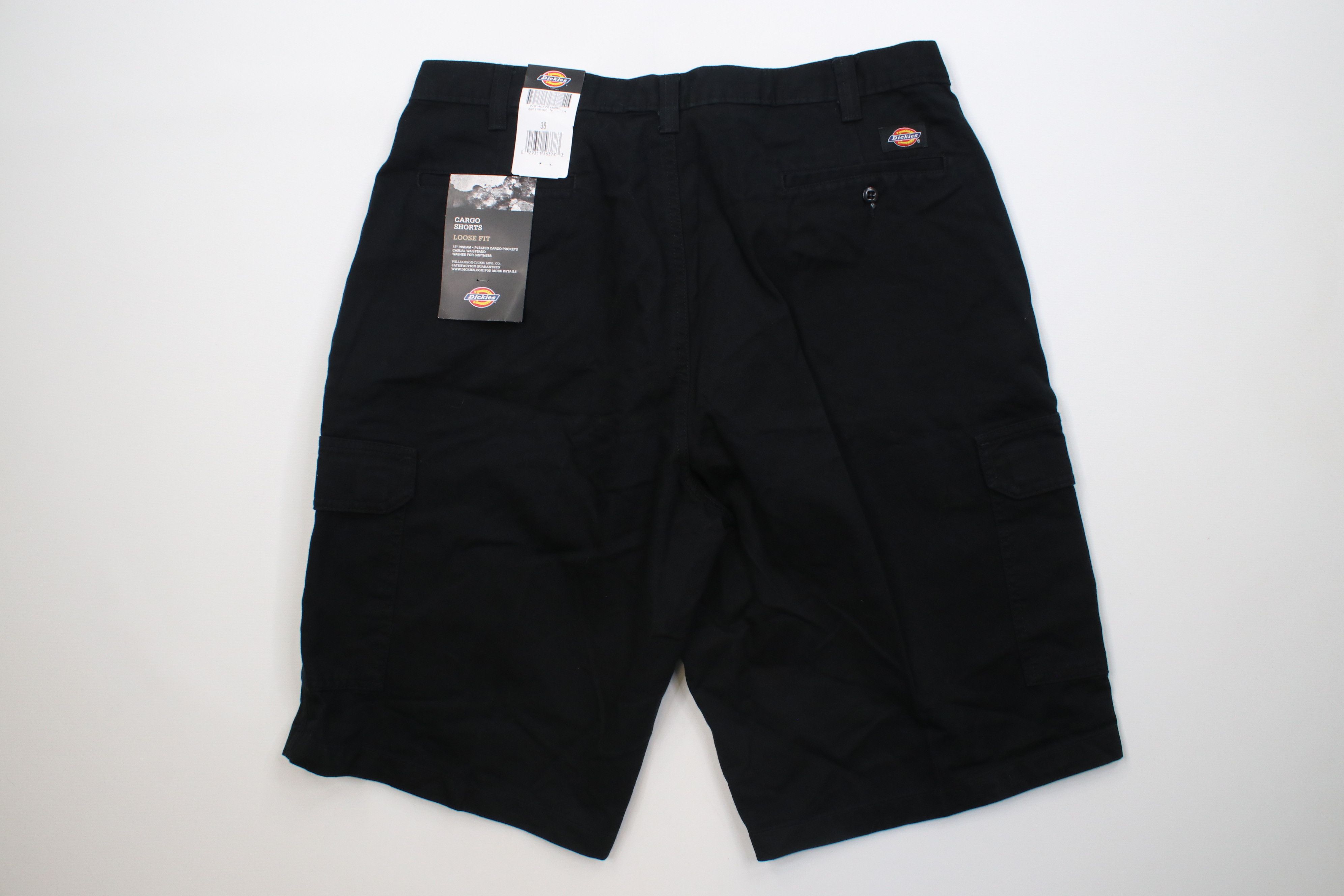 Dickies Deadstock Vintage Y2K Dickies Loose Fit Cargo Shorts Black Size US 38 / EU 54 - 8 Thumbnail