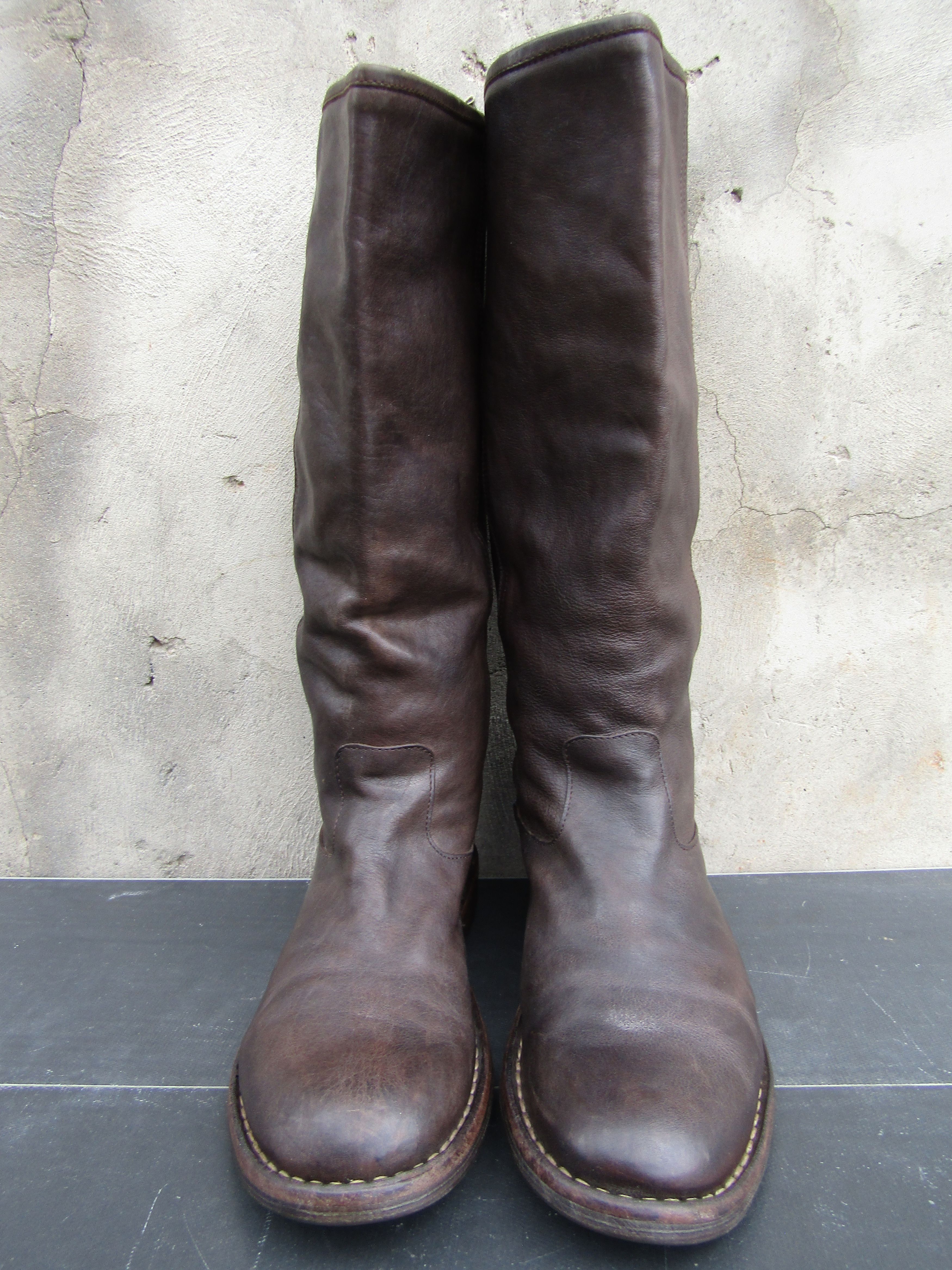 Fiorentini + Baker Fiorentini Baker Brown Tall Eli Biker Moto Riding Women's Size US 8 / IT 38 - 3 Thumbnail