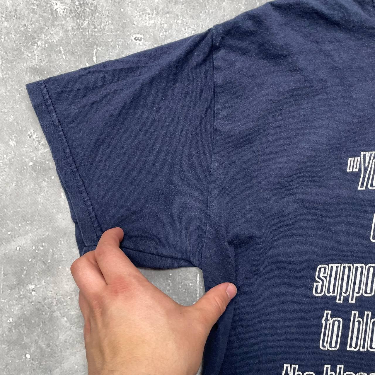 Vintage Vintage 2004 The Italian Job Promo T Shirt Faded Blue Size M Size US M / EU 48-50 / 2 - 7 Thumbnail