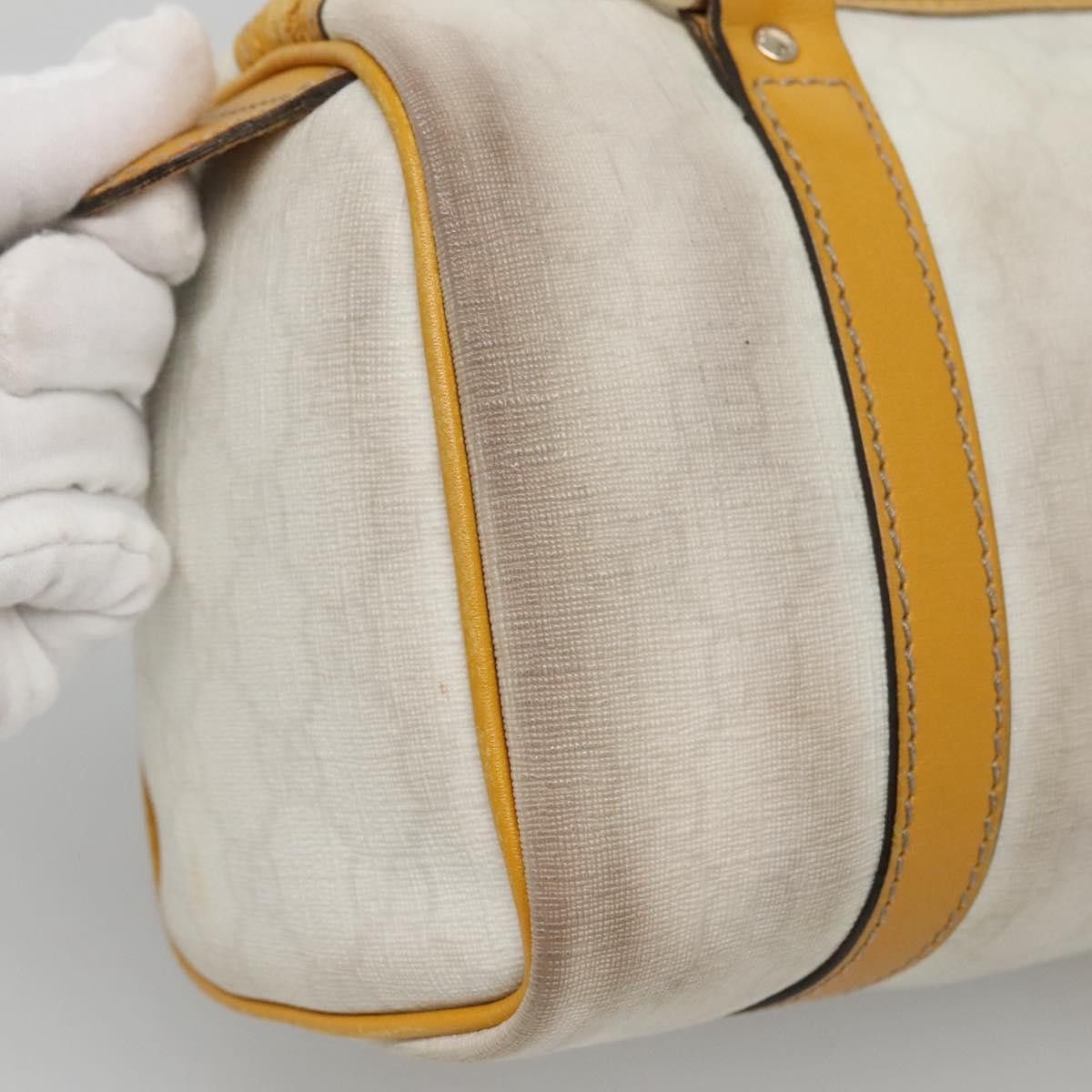 Gucci GUCCI GG Supreme Hand Bag Pvc White Gold Size ONE SIZE - 14 Thumbnail