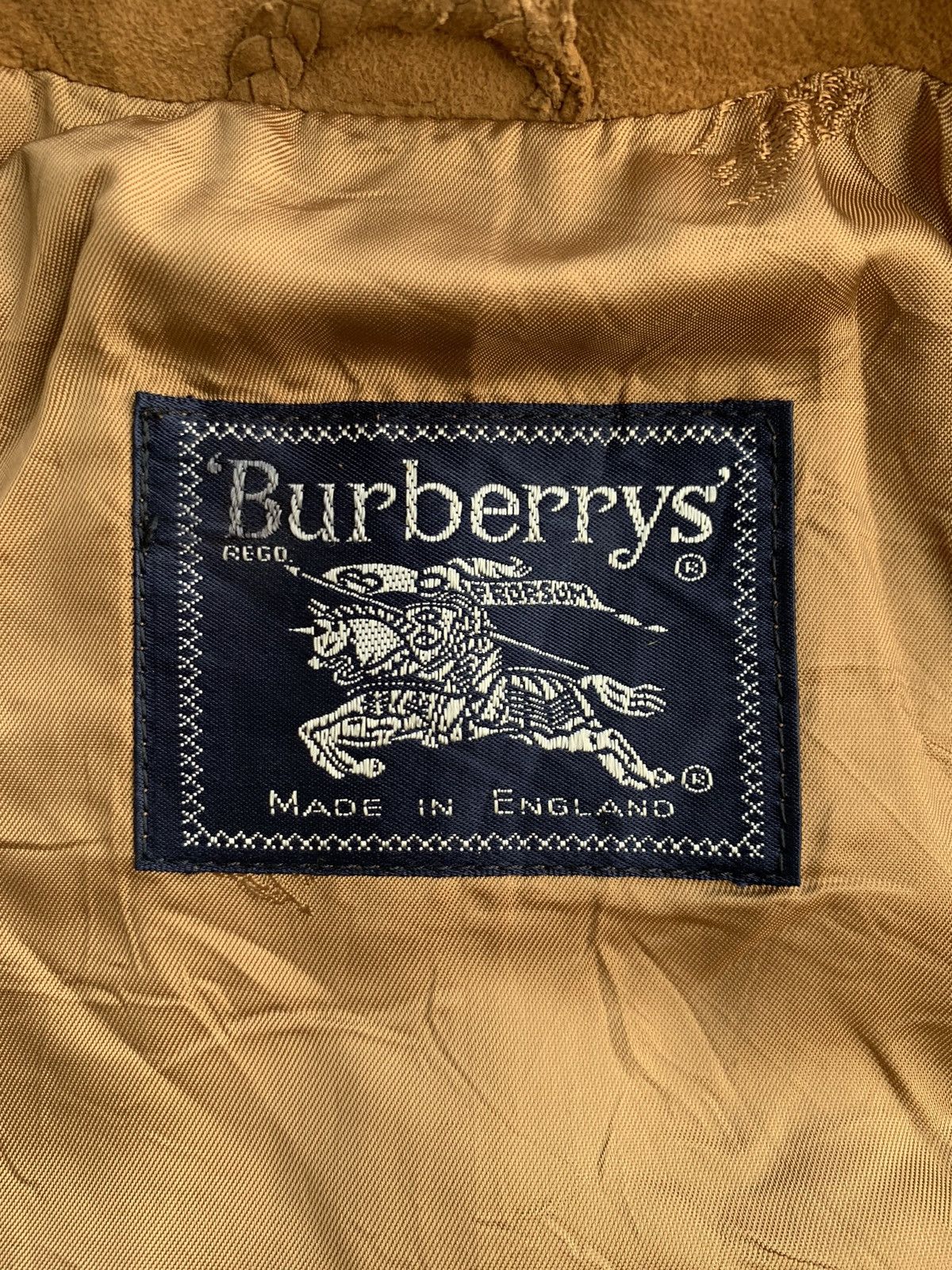 Burberry × Vintage Vintage Genuine Leather Jacket By Burberrys Size US M / EU 48-50 / 2 - 10 Thumbnail