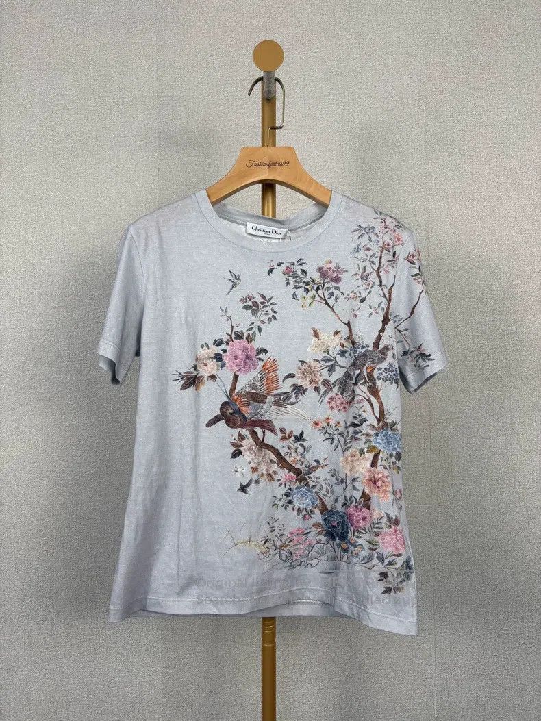 Dior Dior Round-neck plant print short sleeves Size S / US 4 / IT 40 - 1 Thumbnail