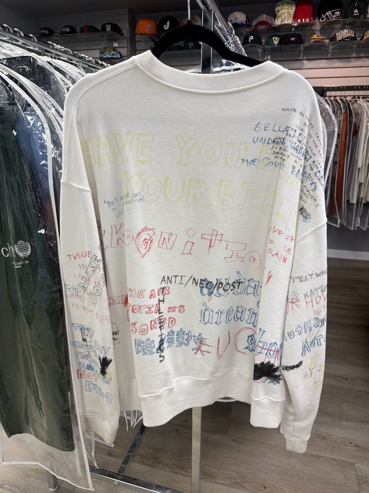 Adidas × Kanye West Graphic Sweatshirt Size US L / EU 52-54 / 3 - 2 Thumbnail