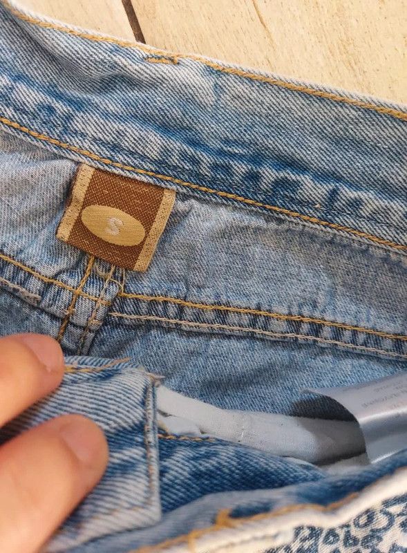 Vintage Vintage denim shorts S Size 27" / US 4 / IT 40 - 2 Thumbnail