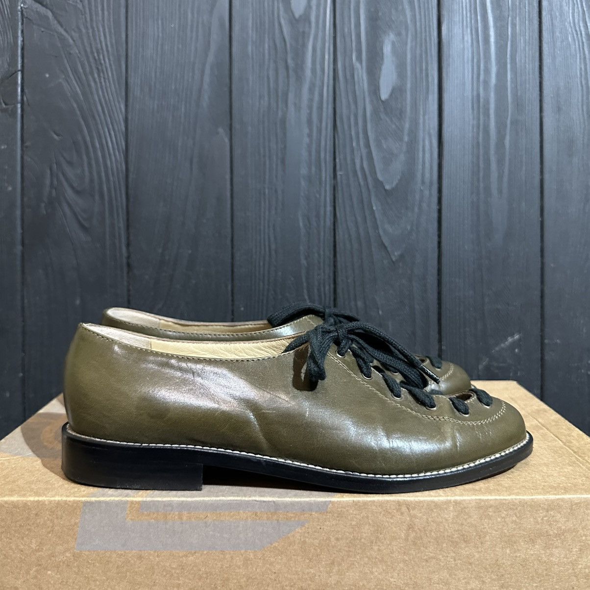 Alaia Alaia Women’s Leather Flats Size 35eu Size US 5 / IT 35 - 1 Thumbnail