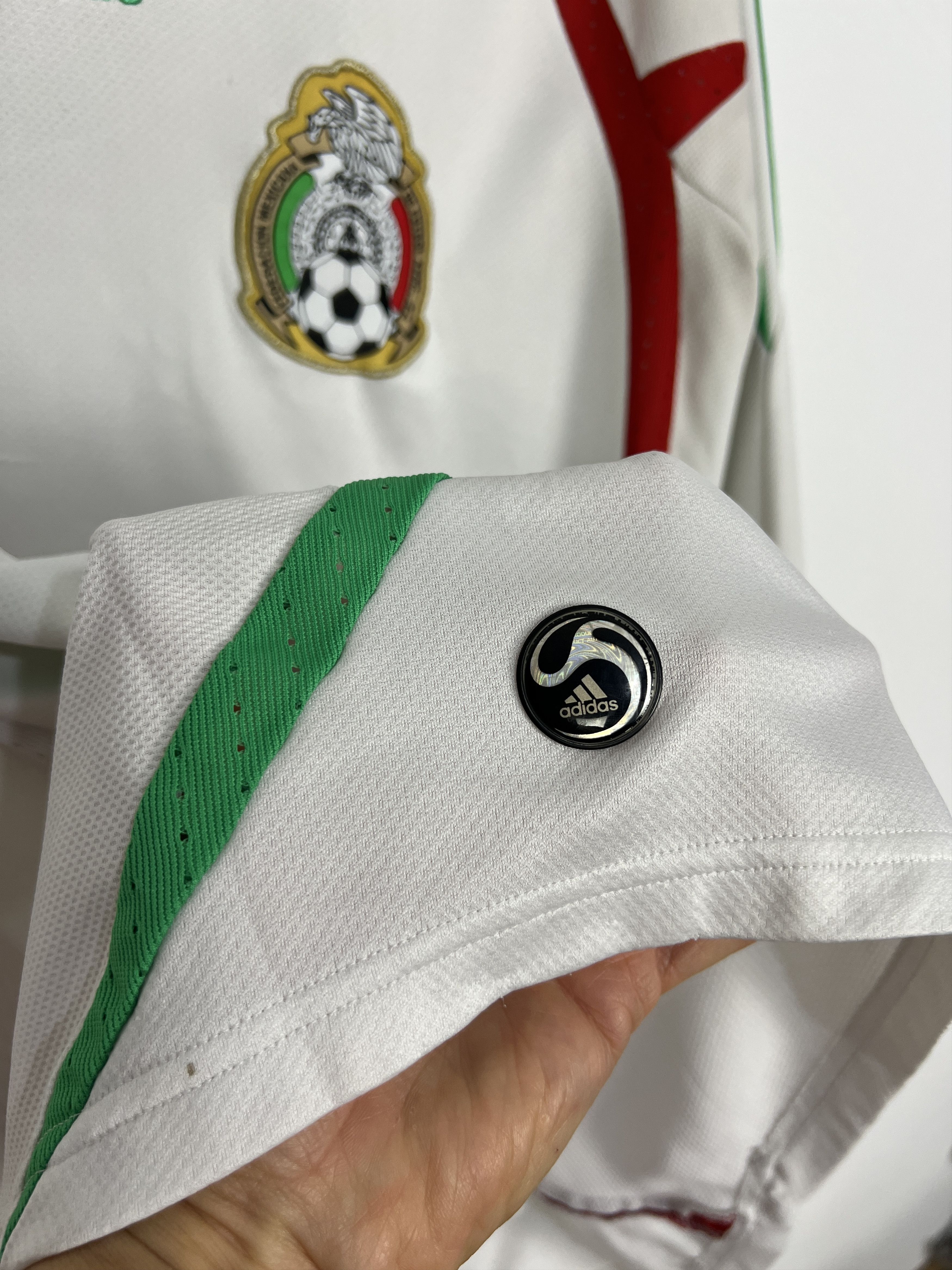 Adidas Mexico Away football shirt 2008 Soccer Adidas Jersey Trikot Size US M / EU 48-50 / 2 - 4 Thumbnail