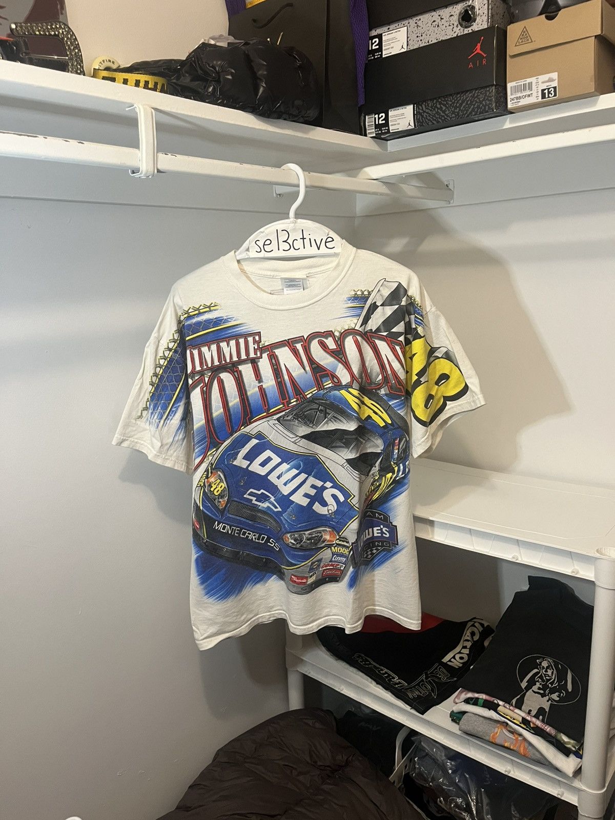 Chase Authentics Vintage Chase Authentics Jimmie Johnson T-Shirt Size US XL / EU 56 / 4 - 1 Thumbnail