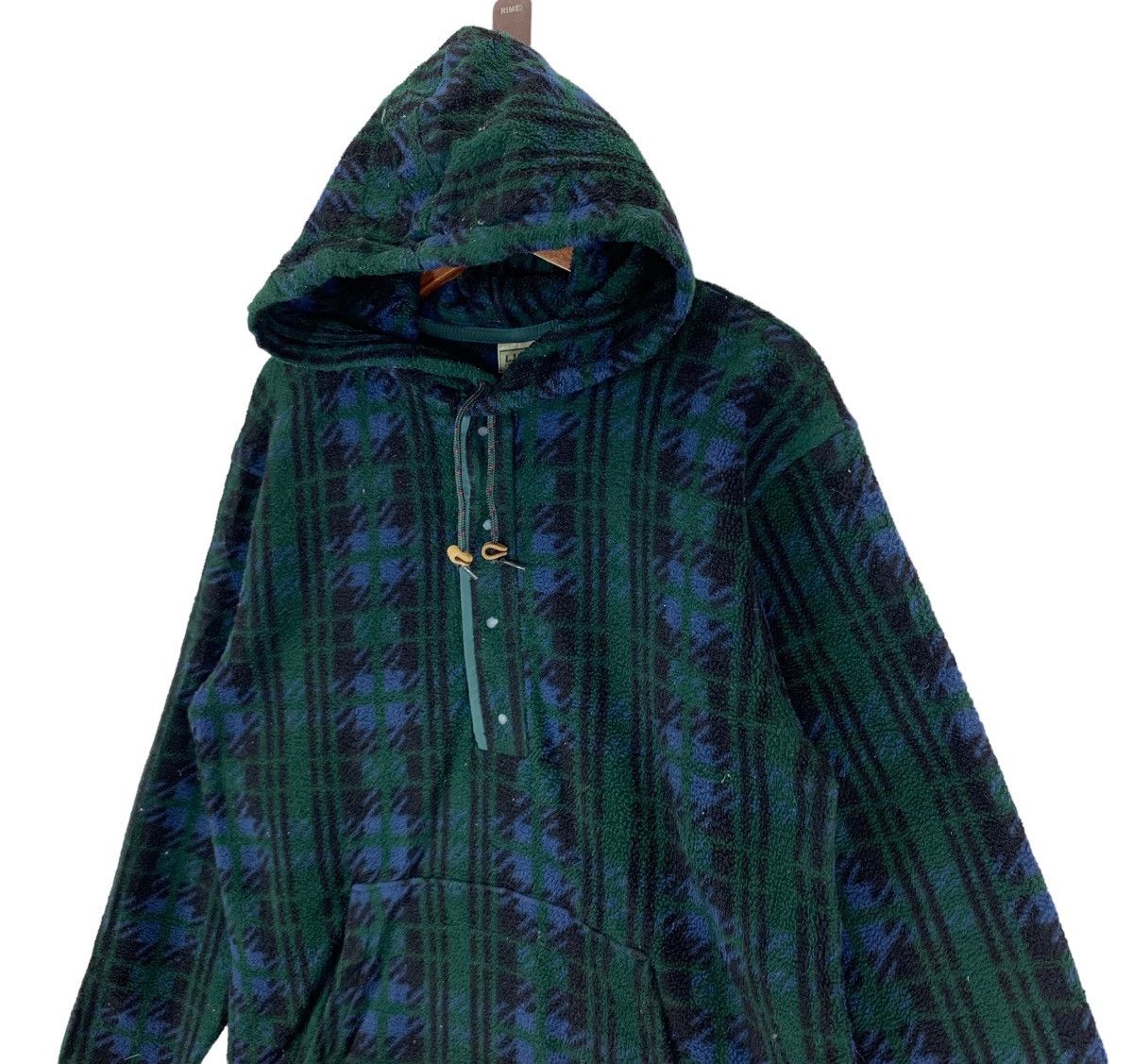 L.L. Bean VINTAGE LL BEAN OUTDOOR FLEECE HOODIE JACKET Size US M / EU 48-50 / 2 - 3 Thumbnail