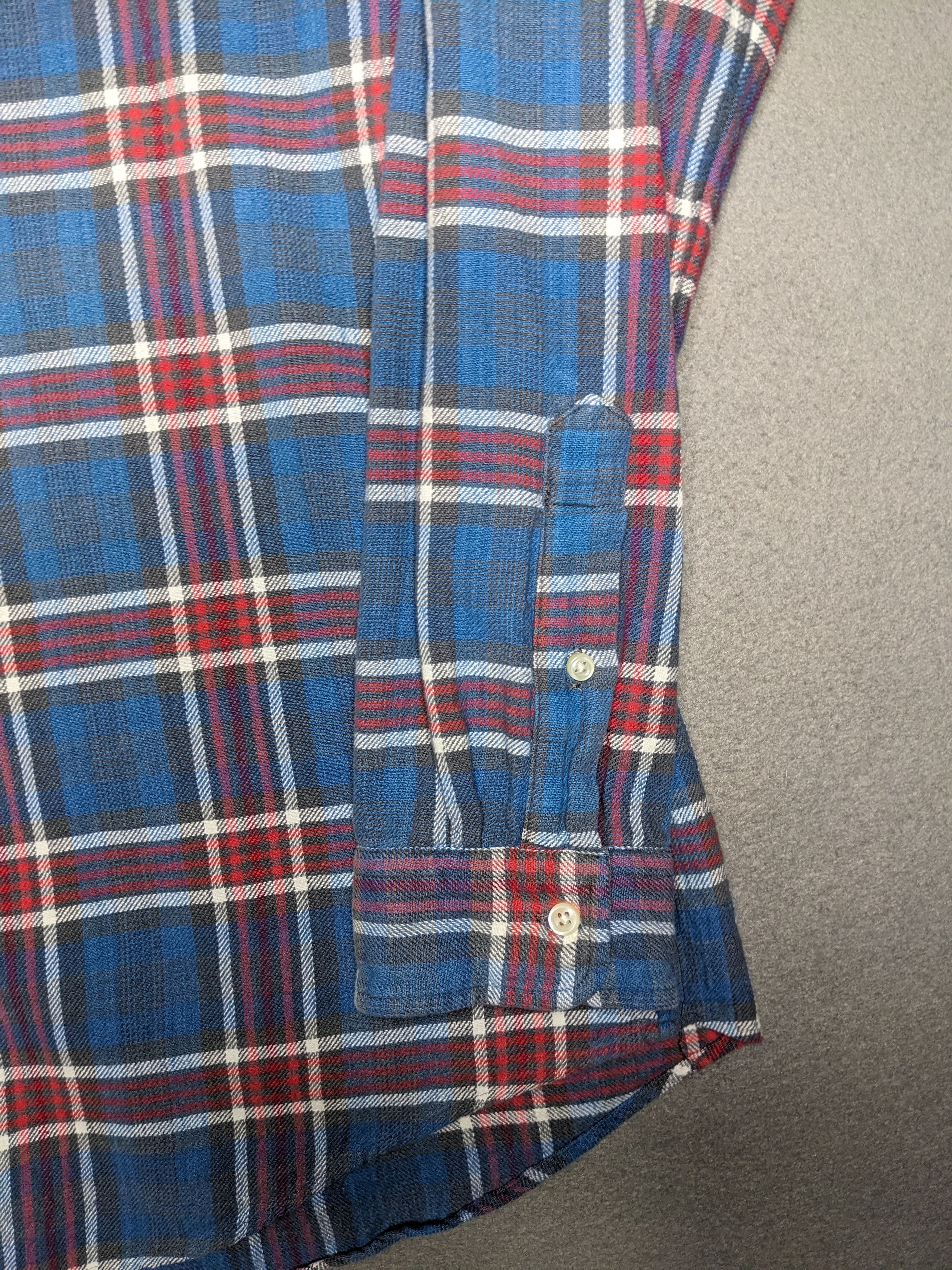Polo Ralph Lauren Polo Ralph Lauren Flannel Plaid Shirt Classic Fit 2XL Size US XXL / EU 58 / 5 - 5 Thumbnail